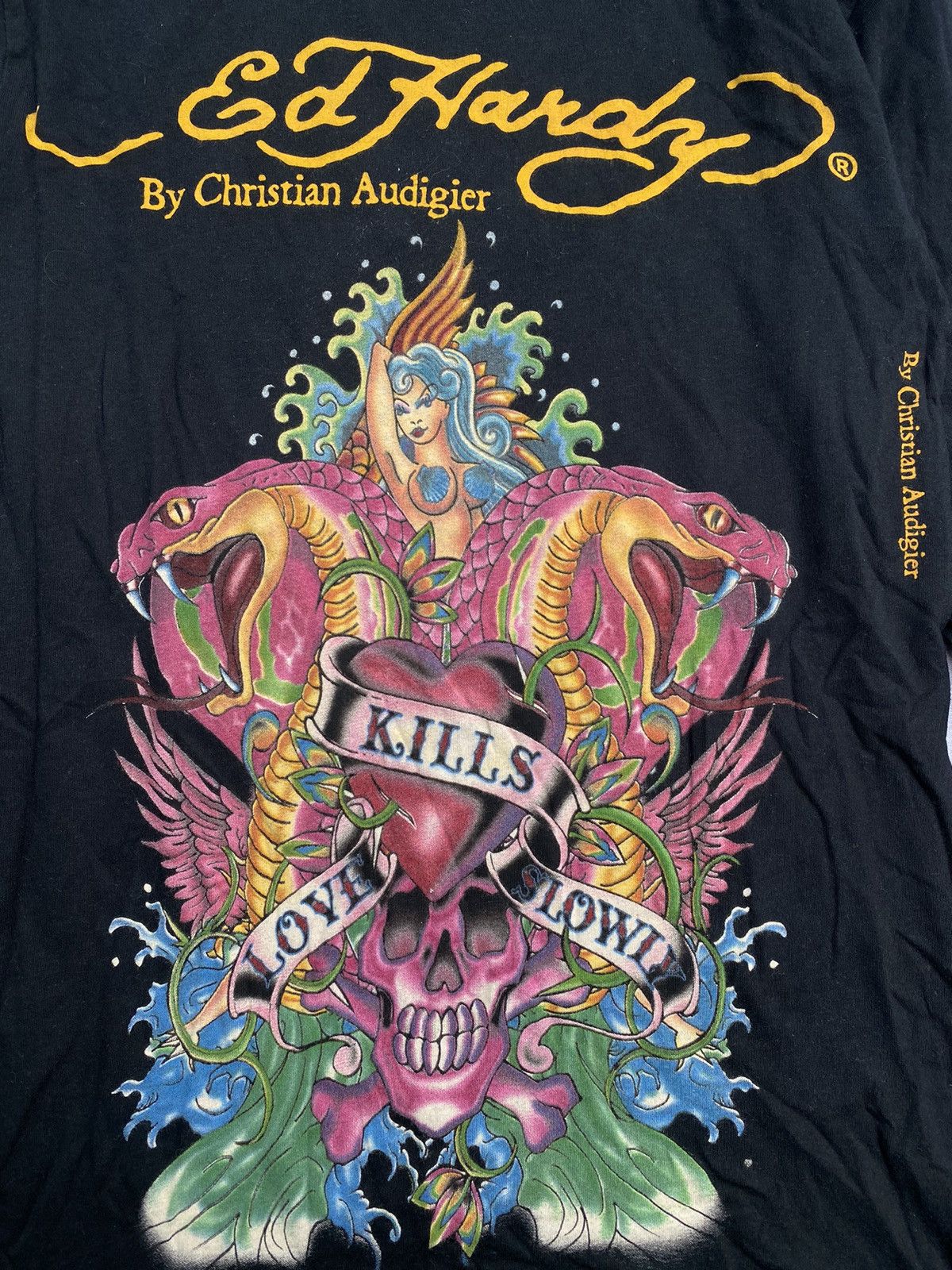 Christian Audigier × Ed Hardy Longsleeve Ed Hardy by Christian Audigier love kills slowly Size US S / EU 44-46 / 1 - 3 Thumbnail