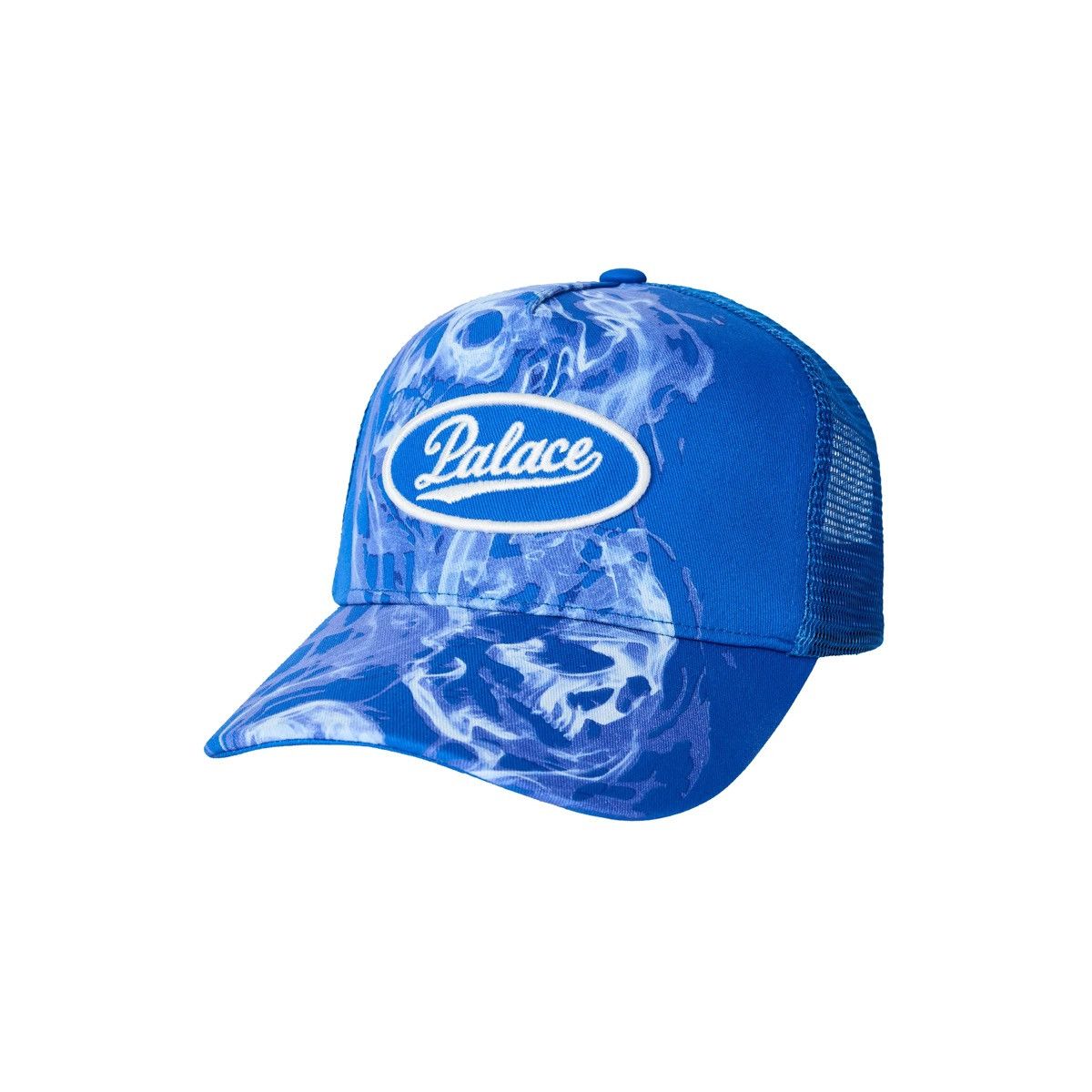 Palace Palace Smoked Trucker Hat Blue Size ONE SIZE - 1 Thumbnail