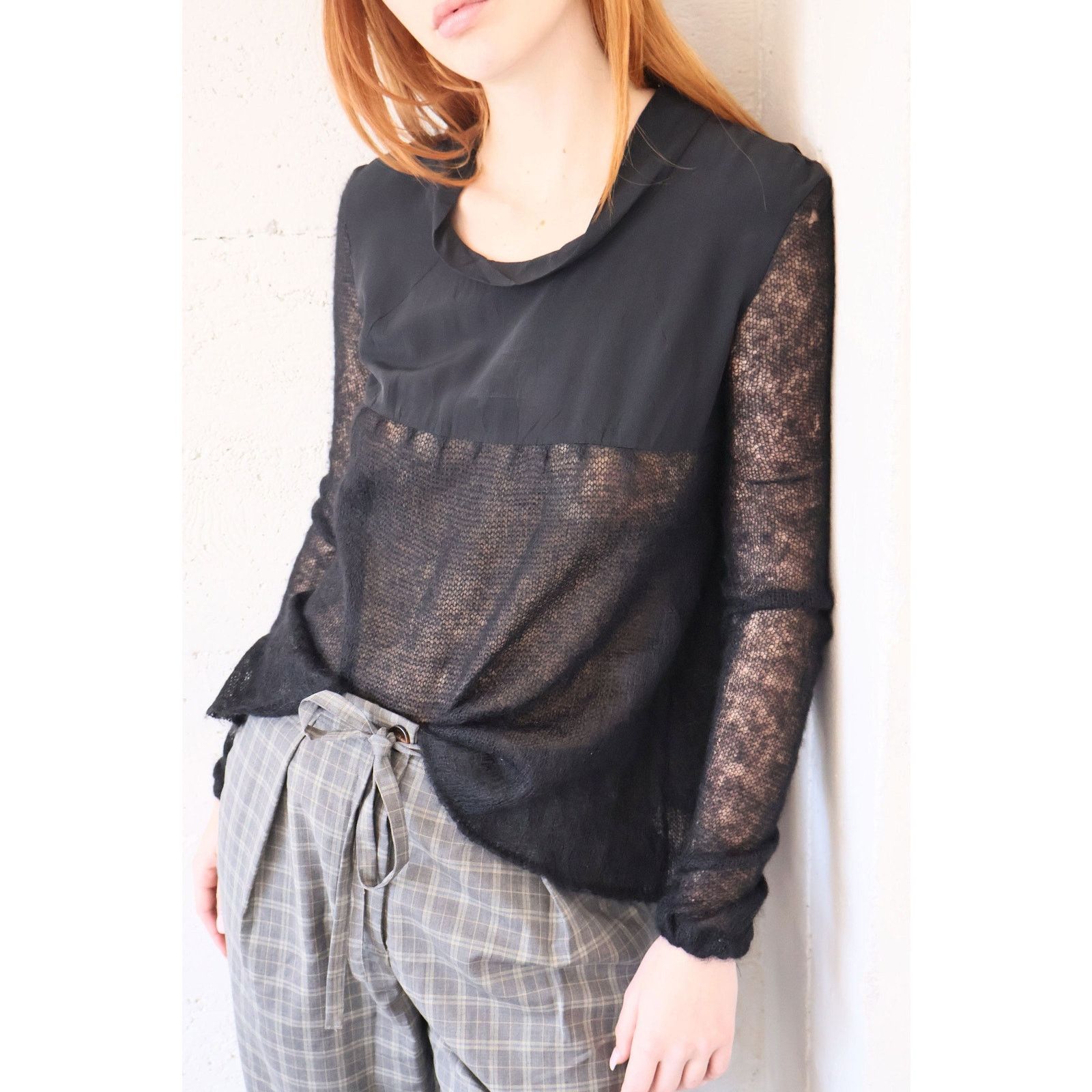 Vintage MIU MIU Y2K Mohair + Silk Knit Sweater