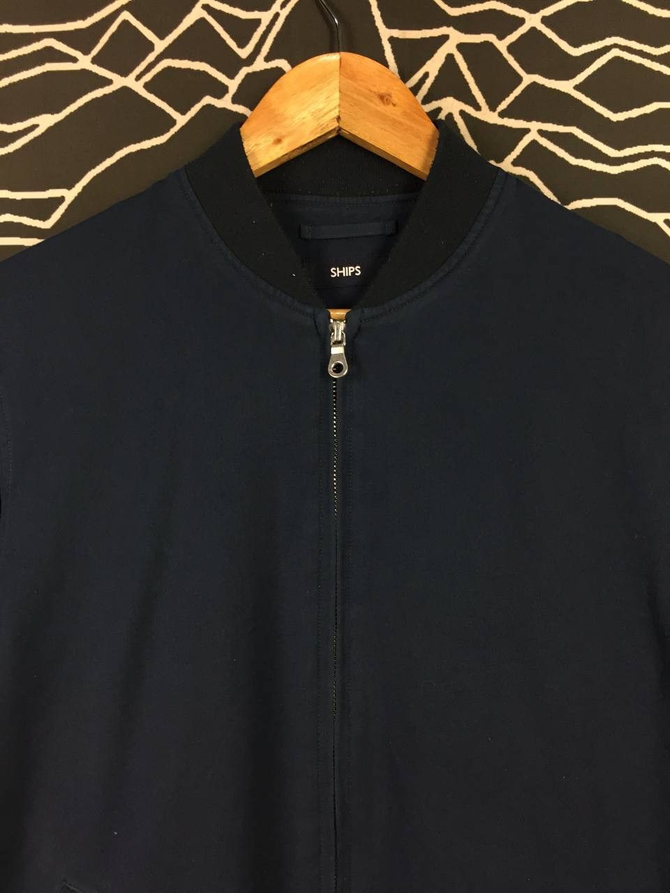 Japanese Brand SHIPS Japanese Brand Lightweight Bomber Style Jacket Size US L / EU 52-54 / 3 - 4 Thumbnail