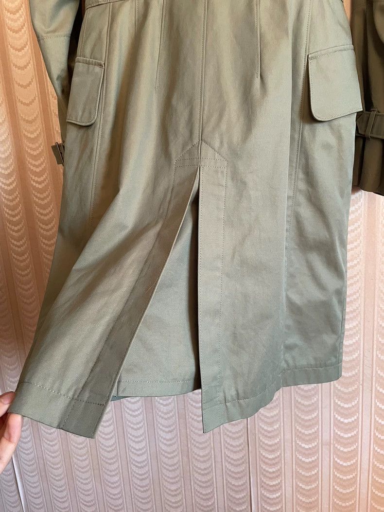 Comme des Garcons Comme Des Garcons Chameleon Green Double Breasted Windbrea Size S / US 4 / IT 40 - 6 Thumbnail