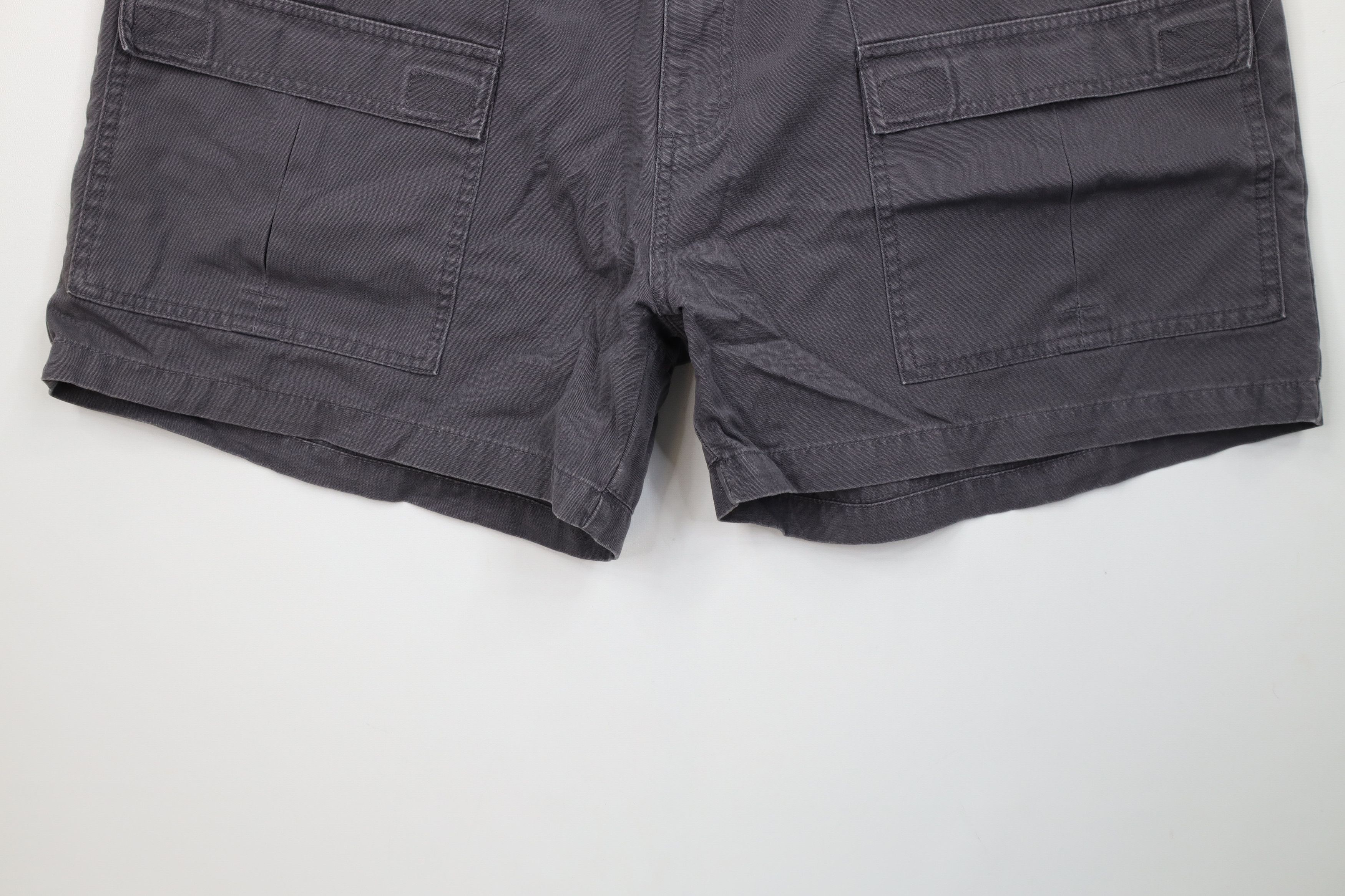 Cabelas Vintage Cabelas Above Knee Canvas Trekking Cargo Shorts Size US 42 / EU 58 - 4 Thumbnail