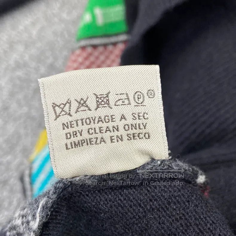 Hermes Hermes Striped Floral Knit Combined Sweater Size M / US 6-8 / IT 42-44 - 6 Thumbnail