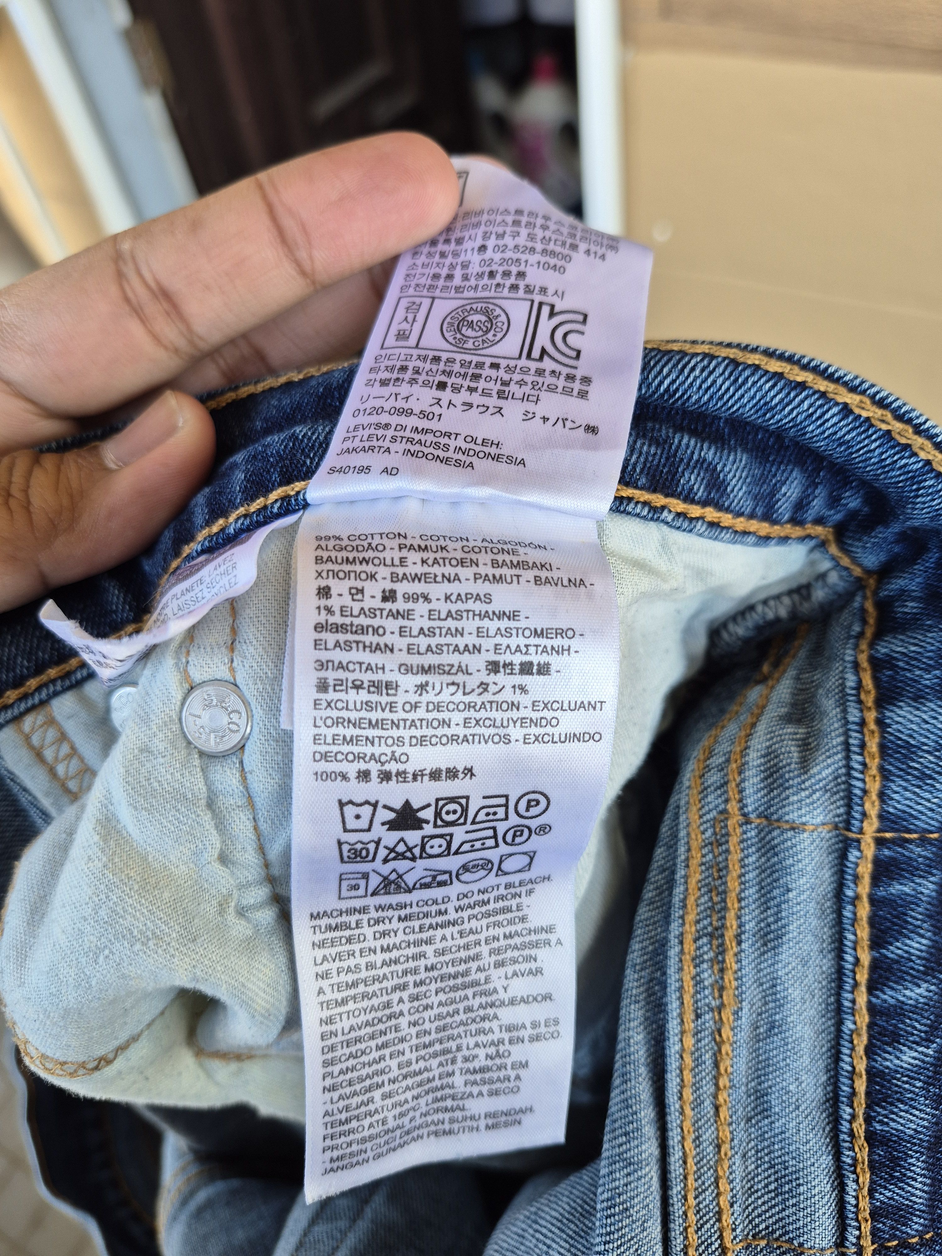 Levi's 🔥 Levis 506 Denim Jeans Size US 44 / EU 60 - 12 Thumbnail