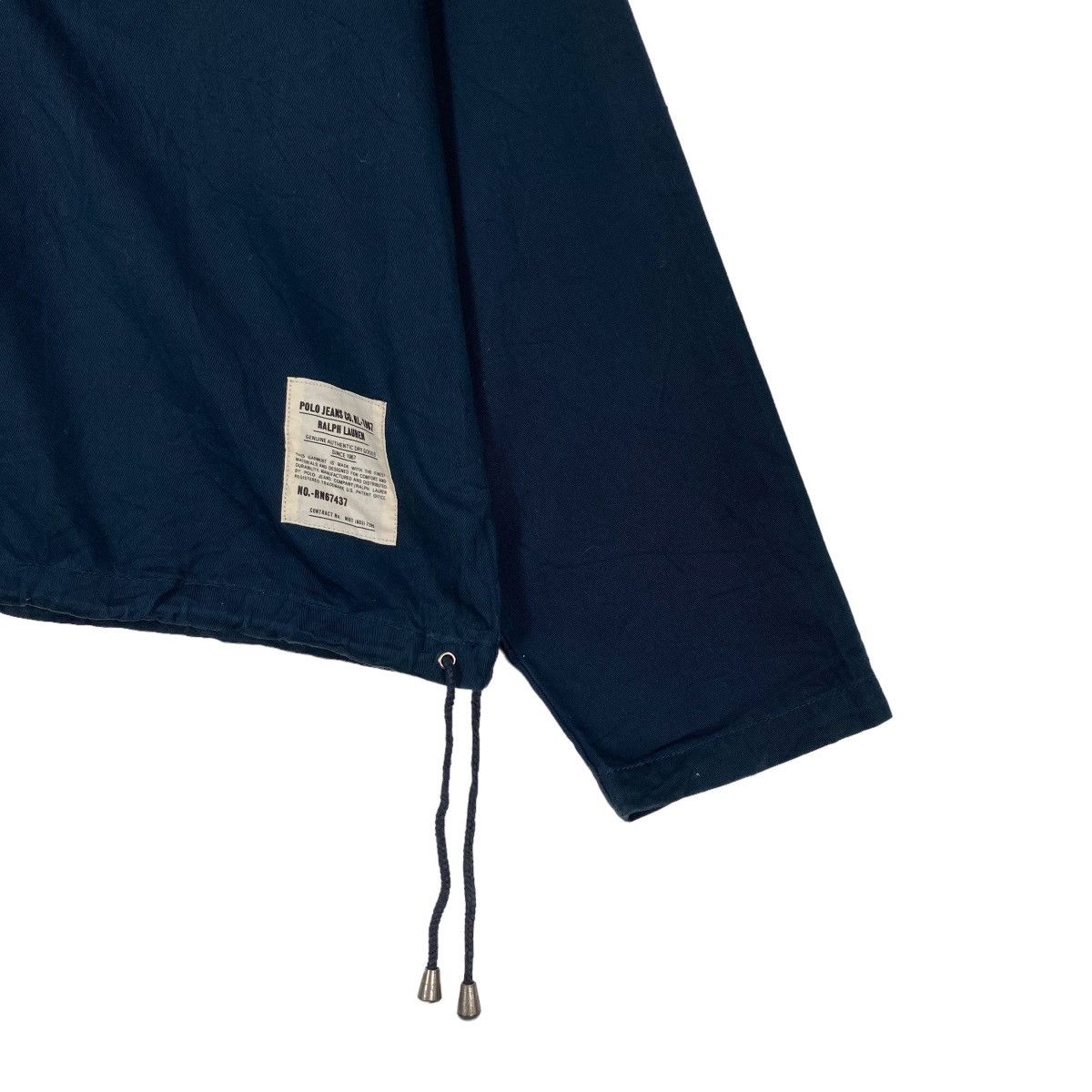 Denim & Supply Ralph Lauren × Polo Ralph Lauren Vintage Polo Jeans Co By Ralph Lauren Halfzip Hoodie Size US M / EU 48-50 / 2 - 6 Thumbnail