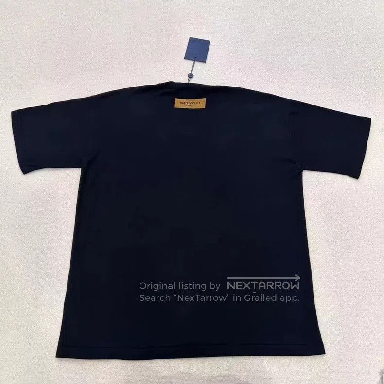 Louis Vuitton Louis Vuitton Black knit logo short sleeves Size US L / EU 52-54 / 3 - 2 Thumbnail