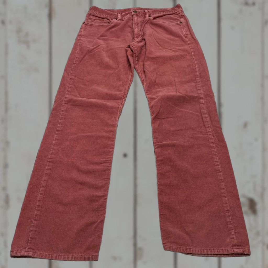 Polo Ralph Lauren Polo Ralph Lauren Corduroy Pants Men's 33x32 Pink Salmon Red 7241 Pants Regular 33 Pink Size US XS / EU 42 / 0 - 1 Thumbnail