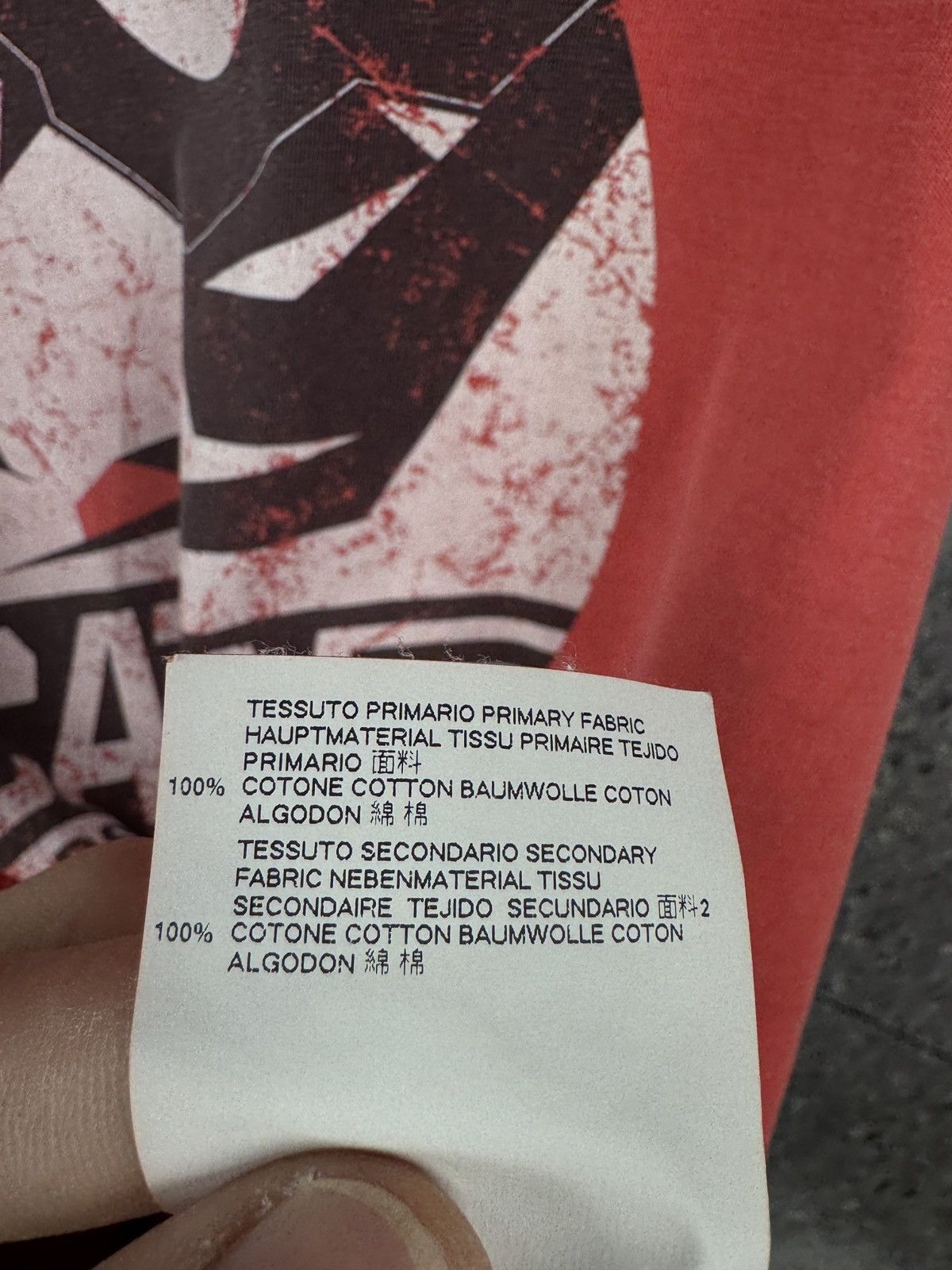 Dsquared2 Dsquared2 CATEN Graphic T-Shirt Red Men’s Size XL Size US XL / EU 56 / 4 - 11 Thumbnail