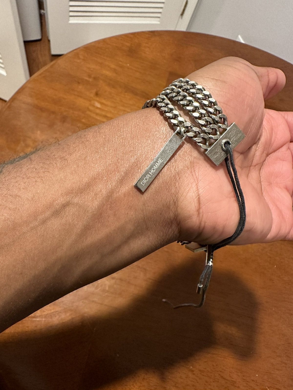 Dior × Hedi Slimane Dior Homme SS04 runway bracelet | Grailed