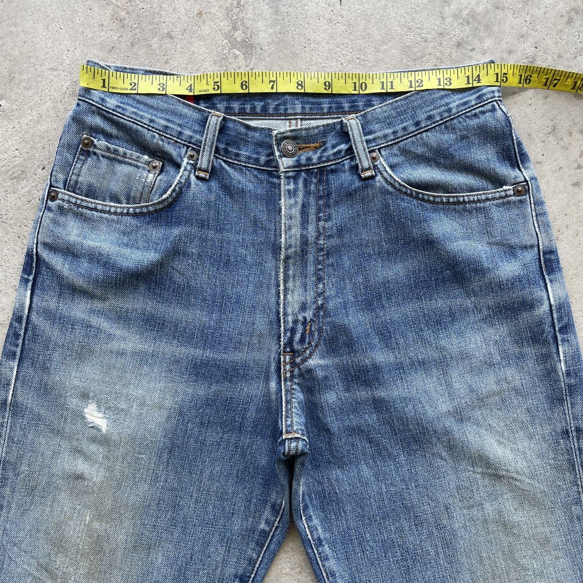 Edwin Vintage Edwin 503 MudWash Distressed Jeans Faded Pants W30 Size US 30 / EU 46 - 5 Thumbnail