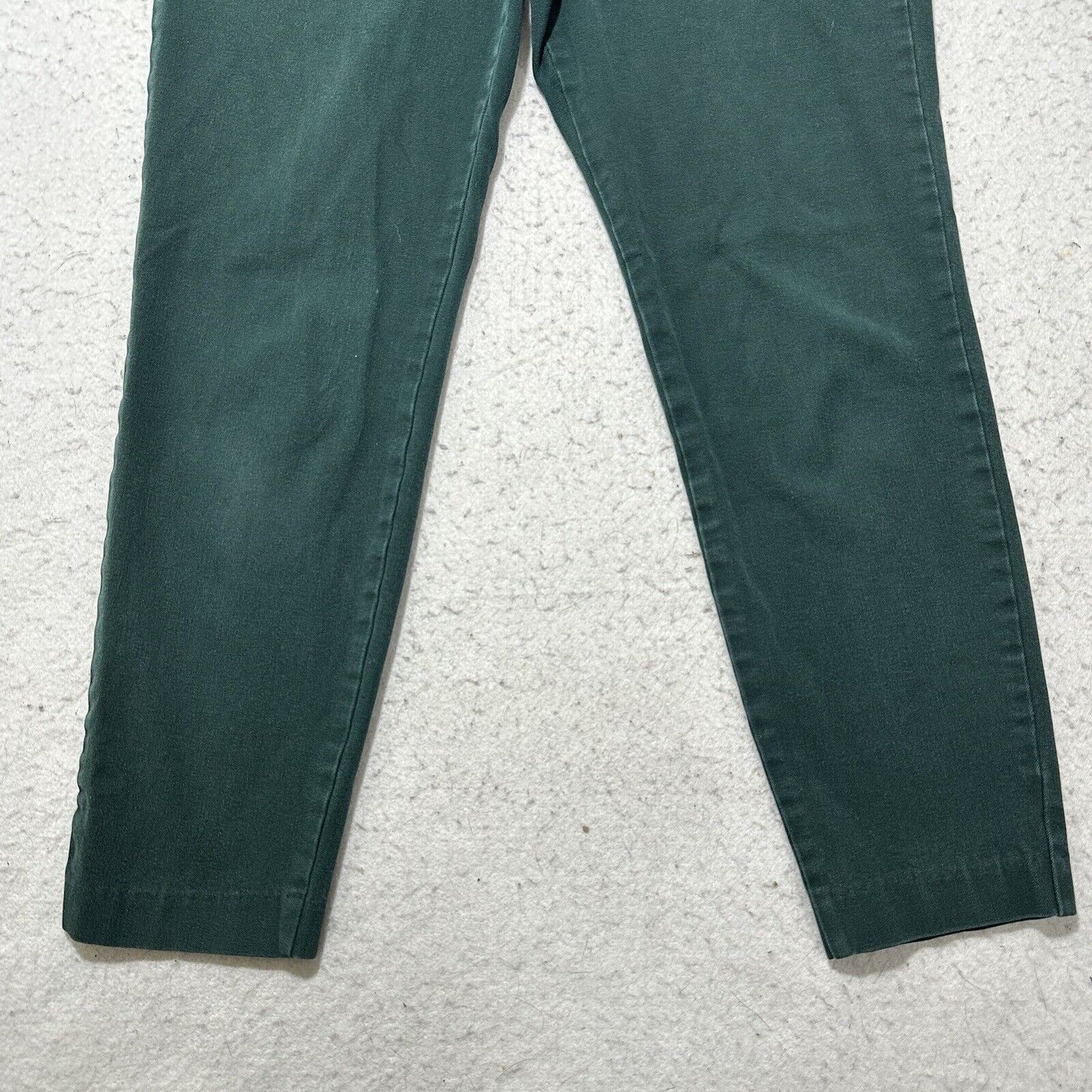 Old Navy Old Navy Pixie 4 Mid Rise Pants Dark Green Stretch (28x24) Size 27" / US 4 / IT 40 - 3 Thumbnail