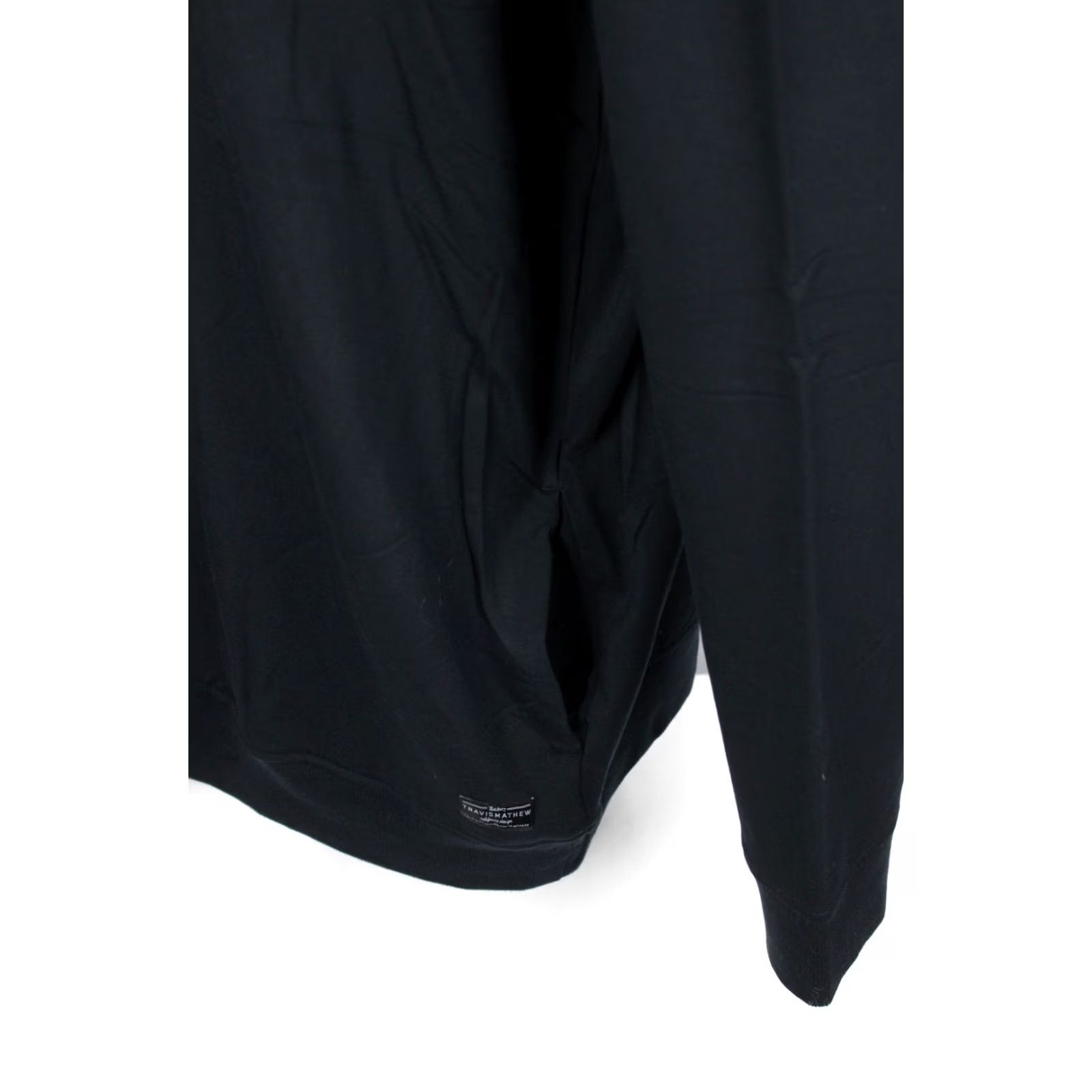 TravisMathew VINTAGE? No — Travis Mathew Newport 1/4 Zip Fleece Long Sleeve Pockets 3XL Black Long Sleeve Size US XXL / EU 58 / 5 - 3 Thumbnail
