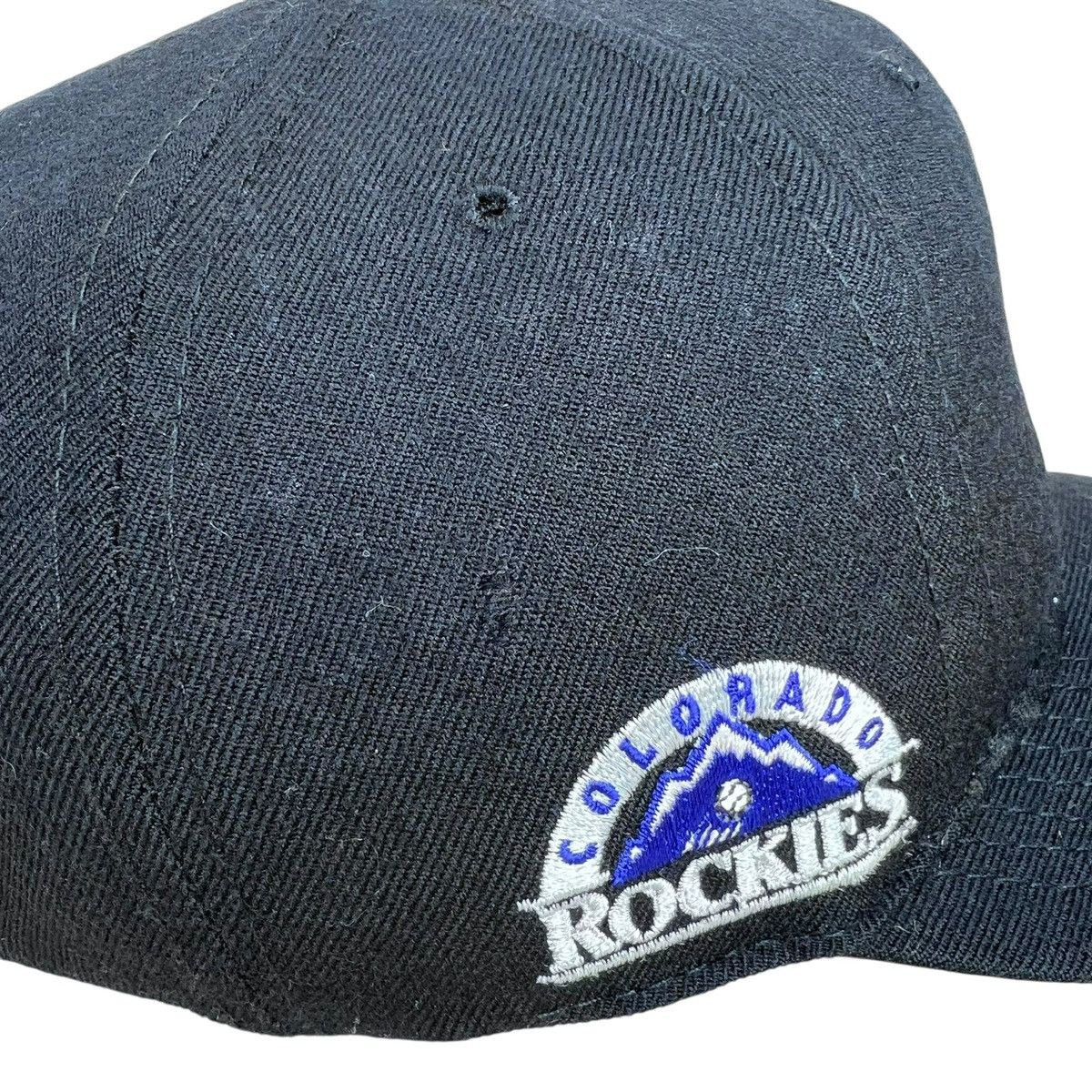 American Needle MLB Colorado Rockies American Needle Wool Blockhead Snapback Size ONE SIZE - 3 Thumbnail
