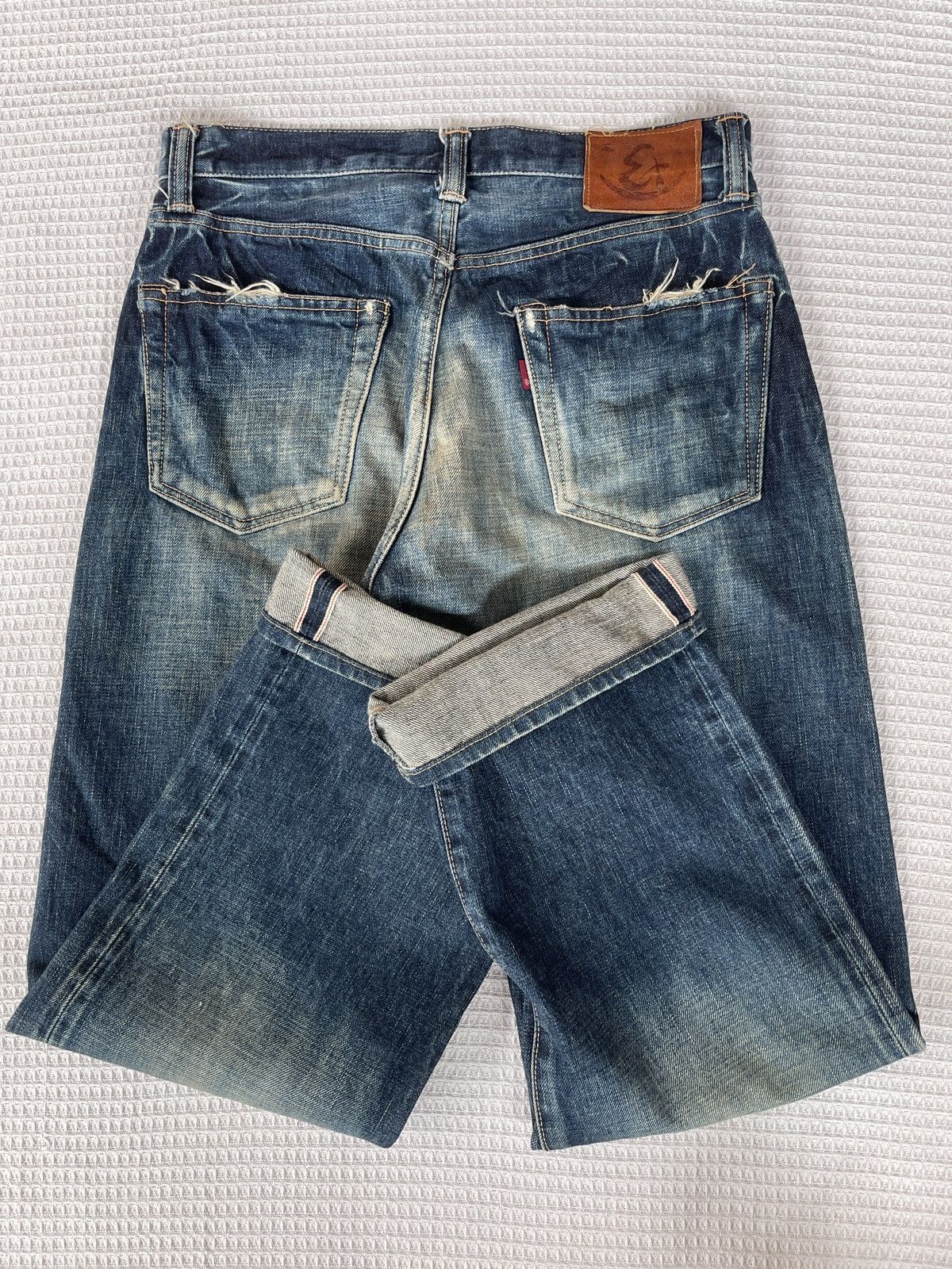 Eternal Last Drop🔥Rare🔥Vintage ETERNAL JAPAN Selvedge Denim Jeans Size US 31 - 2 Thumbnail