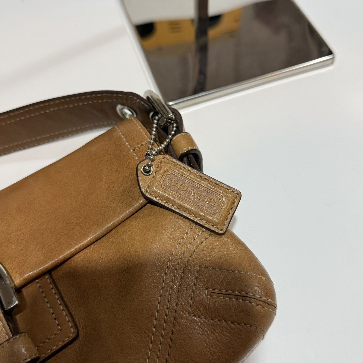 Coach Vintage Coach Soho Buckle Baguette Bag Size ONE SIZE - 7 Thumbnail