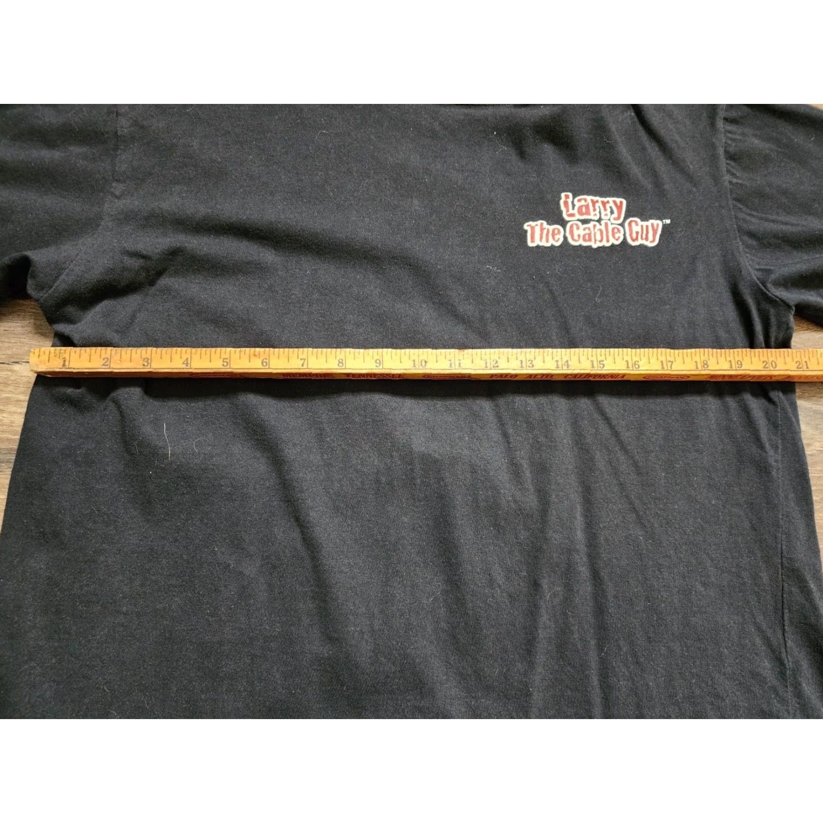 Doublet VINTAGE Larry the Cable Guy Git R Done Black T-Shirt XL Short Sleeve Graphic Mens Size US XL / EU 56 / 4 - 2 Thumbnail