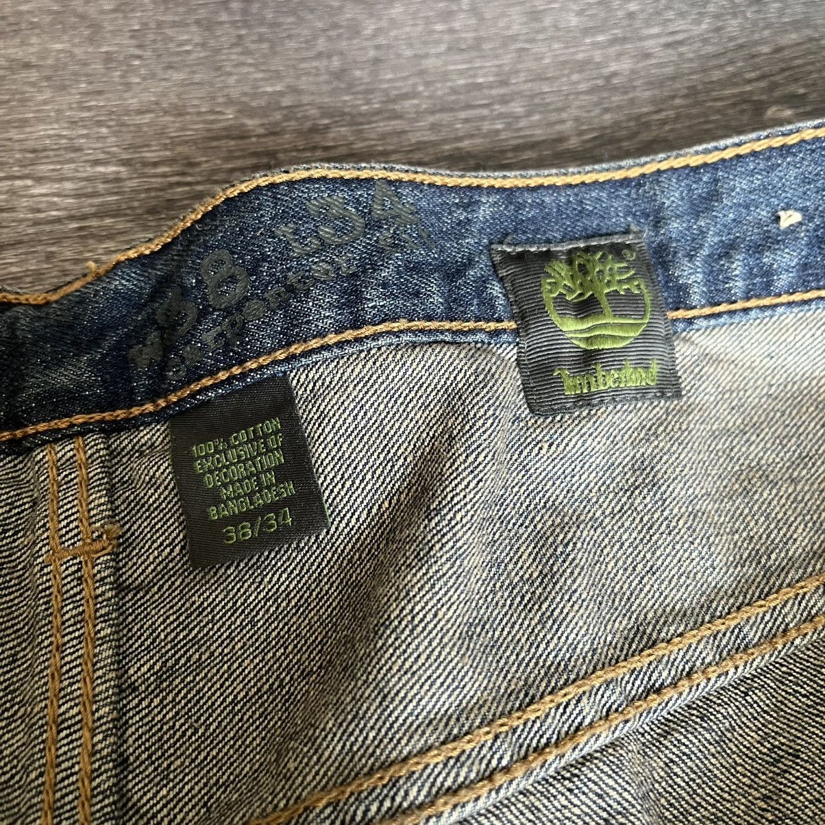 Timberland Vintage 2000s Timberland Carpenter Baggy Denim Jeans 38x34 Size US 38 / EU 54 - 11 Thumbnail
