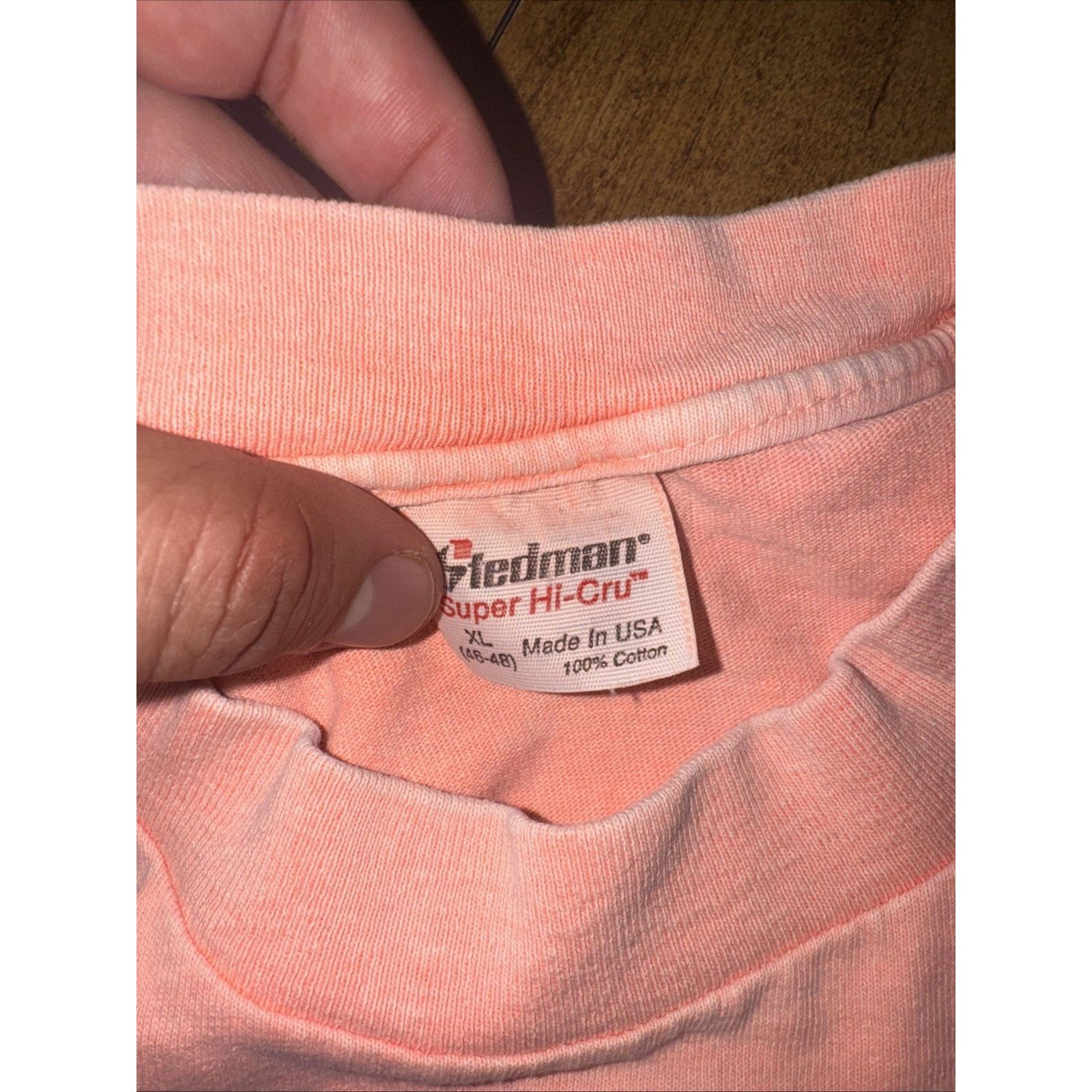 Vintage 90s Rocky & Sport Surf Single Stitch T-Shirt XL Stedman Size US XL / EU 56 / 4 - 6 Thumbnail