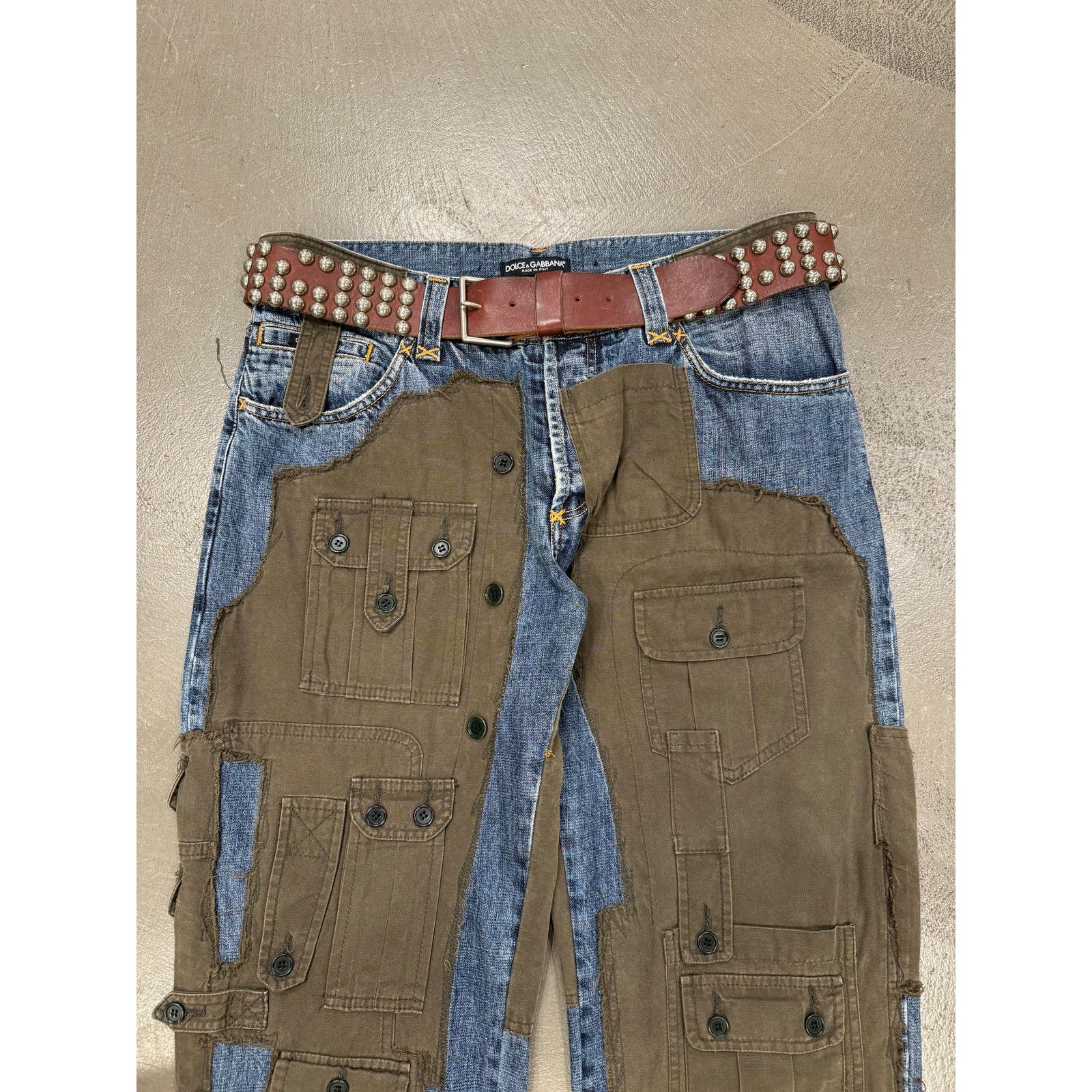 Maison Margiela 2000s Maison Margiela rare oversize studded heavy belt Size ONE SIZE - 2 Thumbnail