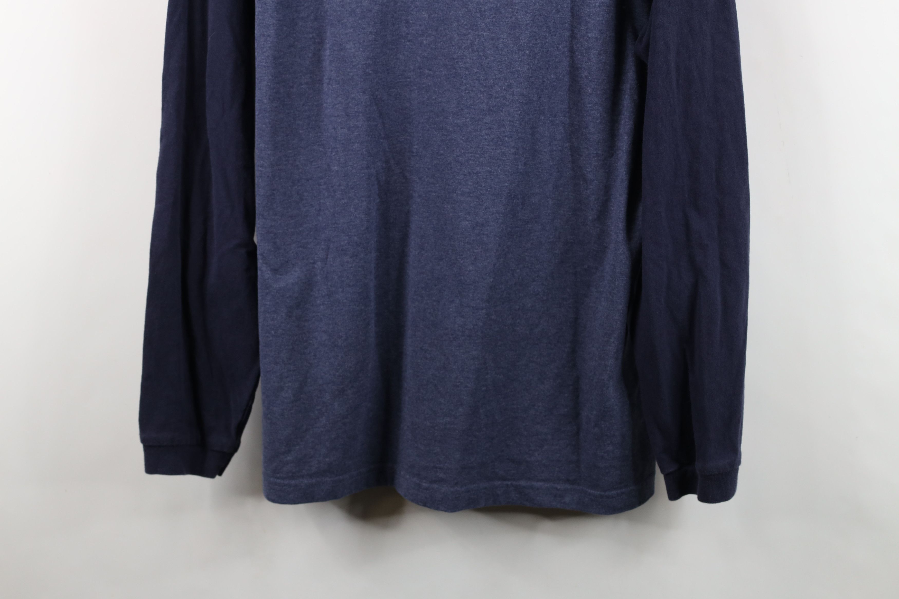 Etnies Vintage 90s Etnies Skateboard Long Sleeve T-Shirt Blue USA Size US XL / EU 56 / 4 - 3 Thumbnail