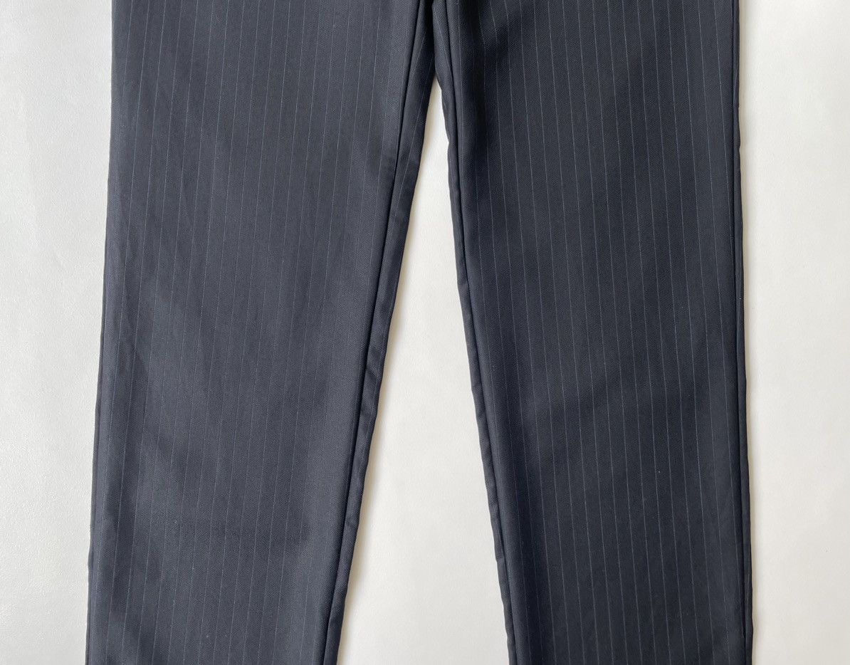 Comme des Garcons A/W 11 Blue Pinstripe Wool Trousers Size US 34 / EU 50 - 8 Thumbnail