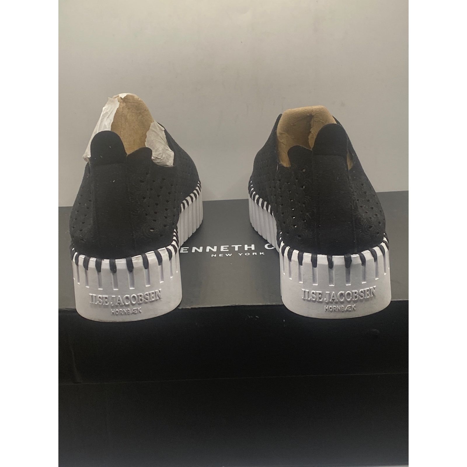 Ilse Jacobsen ILSE JACOBSEN Tulip Slip-On Platform Black Size 37 EU/ 7 US Size US 7 / IT 37 - 4 Thumbnail