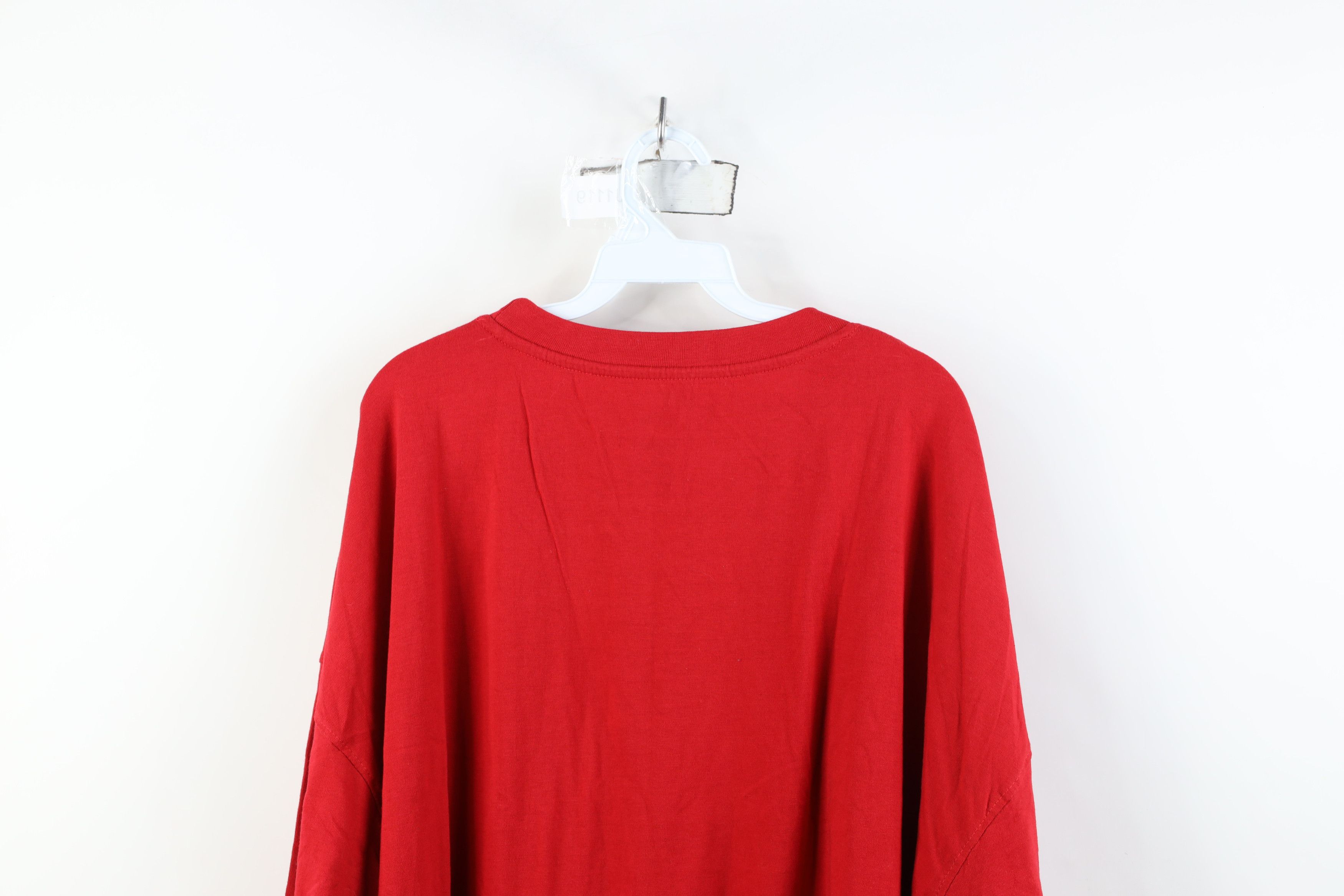 Majestic Deadstock Vintage Y2K Majestic Hockey Long Sleeve T-Shirt Size US XXL / EU 58 / 5 - 14 Thumbnail