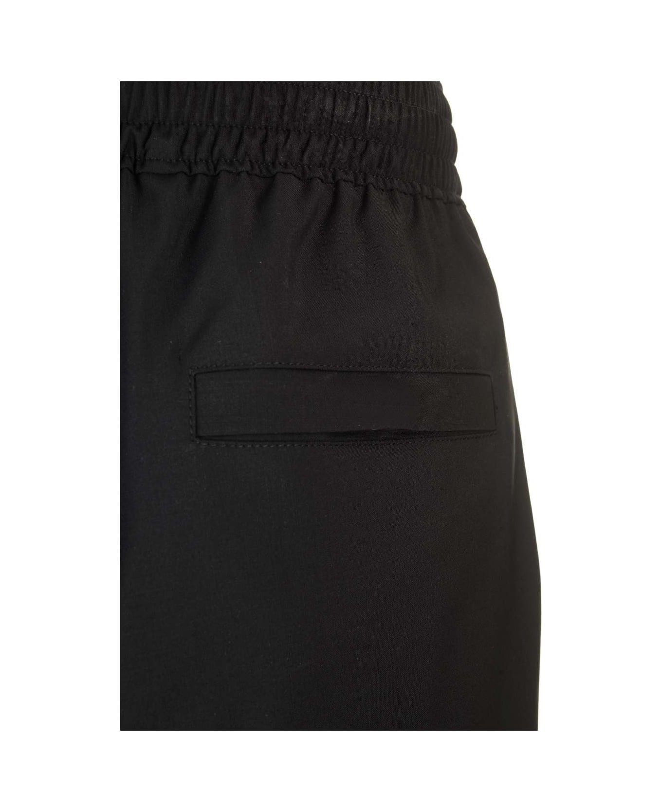 Givenchy o1n1vont0326 Wool Jogger Pants in Black Size US 34 / EU 50 - 4 Thumbnail