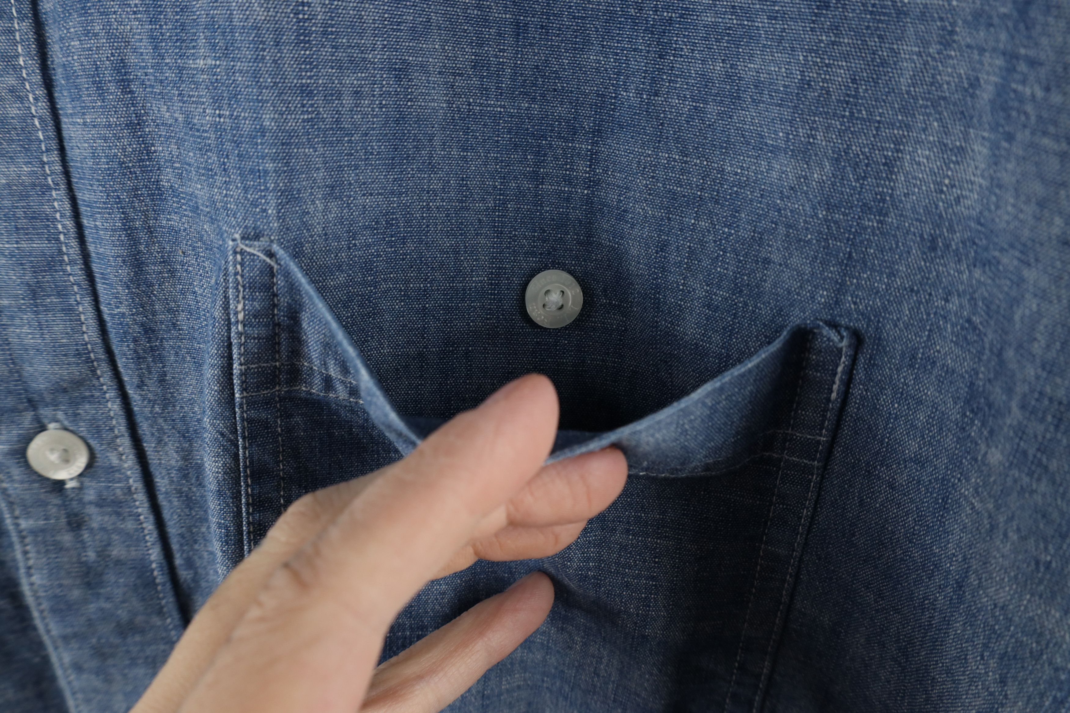 L.L. Bean × Vintage Vintage LL Bean Short Sleeve Collared Button Down Shirt Size US XXL / EU 58 / 5 - 4 Thumbnail