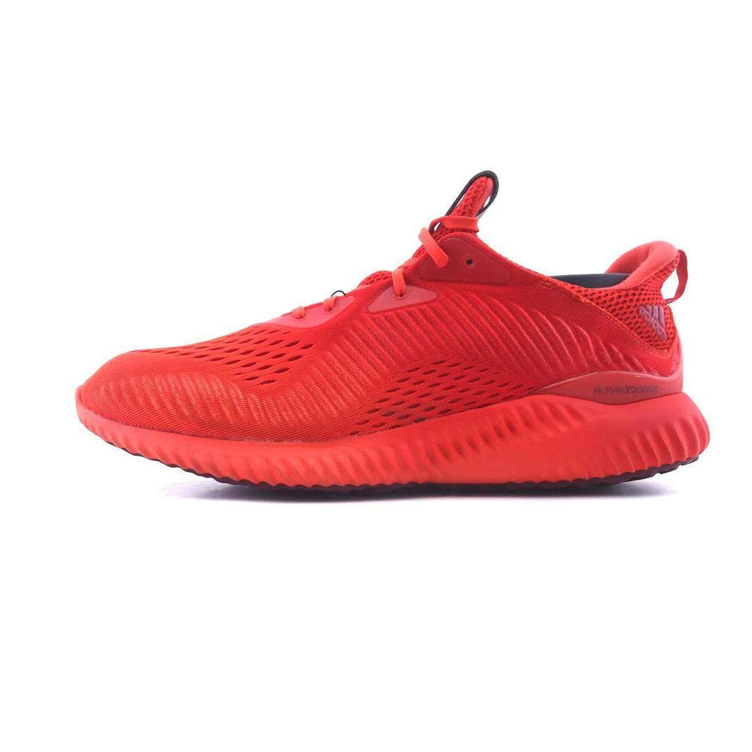 Adidas adidas AlphaBOUNCE Engineered Mesh shoes bright red colorway Size US 12 / EU 45 - 1 Thumbnail