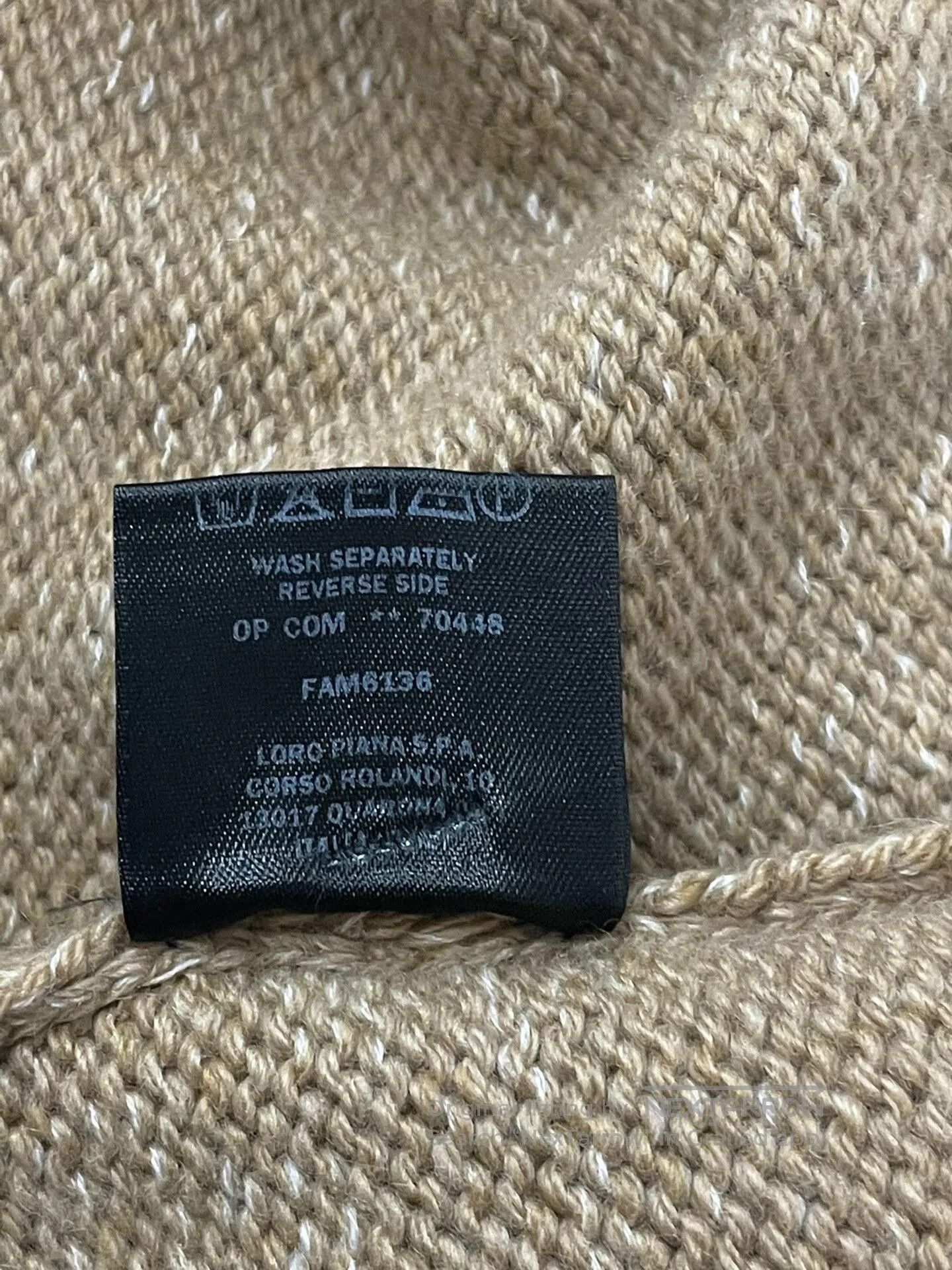 Loro Piana Loro Piana Classic High Neck Cashmere Sweater. Size US L / EU 52-54 / 3 - 6 Thumbnail