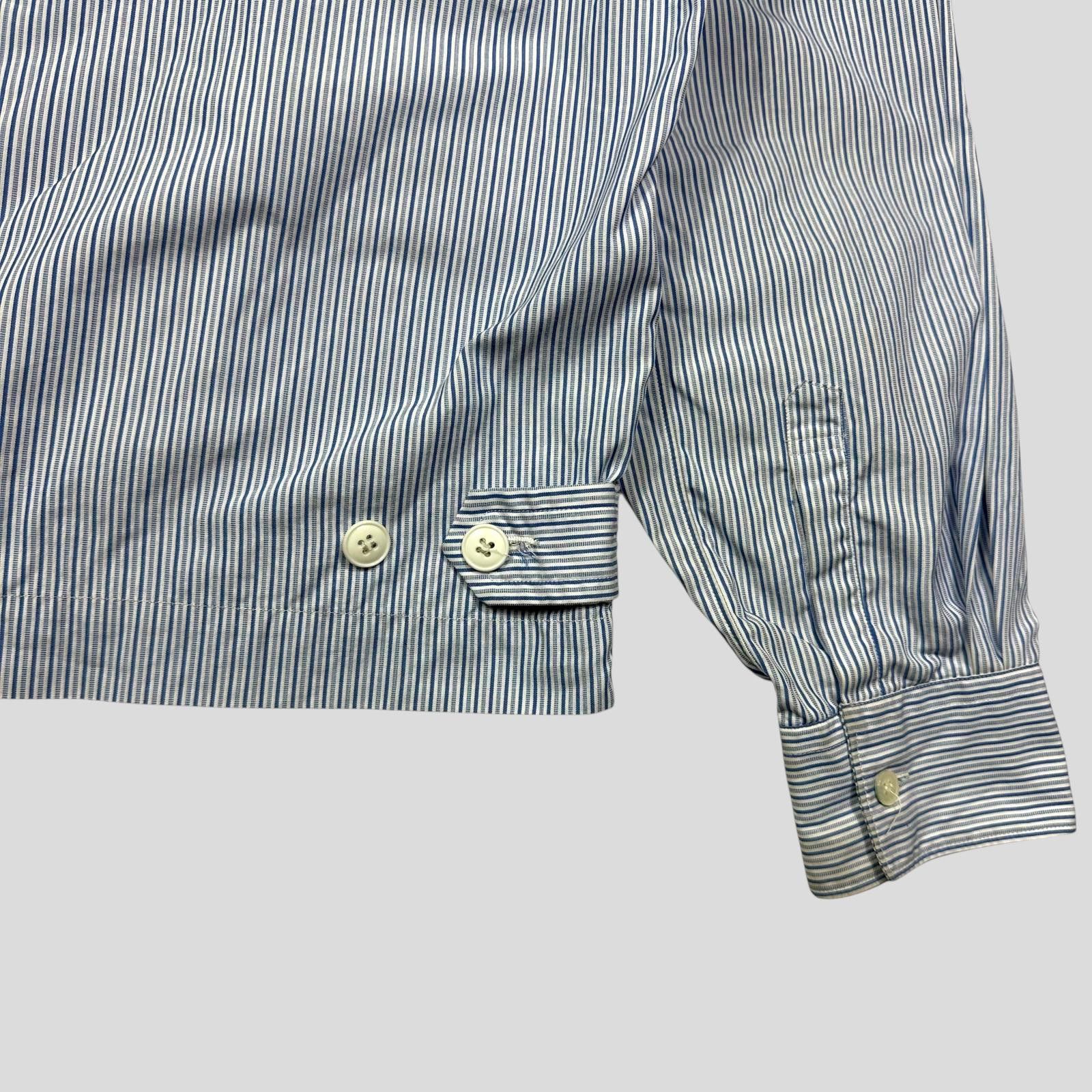 Comme des Garcons Comme Des Garçons SHIRT 90s Plaid Striped Boxy Work Jacket M Size US M / EU 48-50 / 2 - 6 Thumbnail