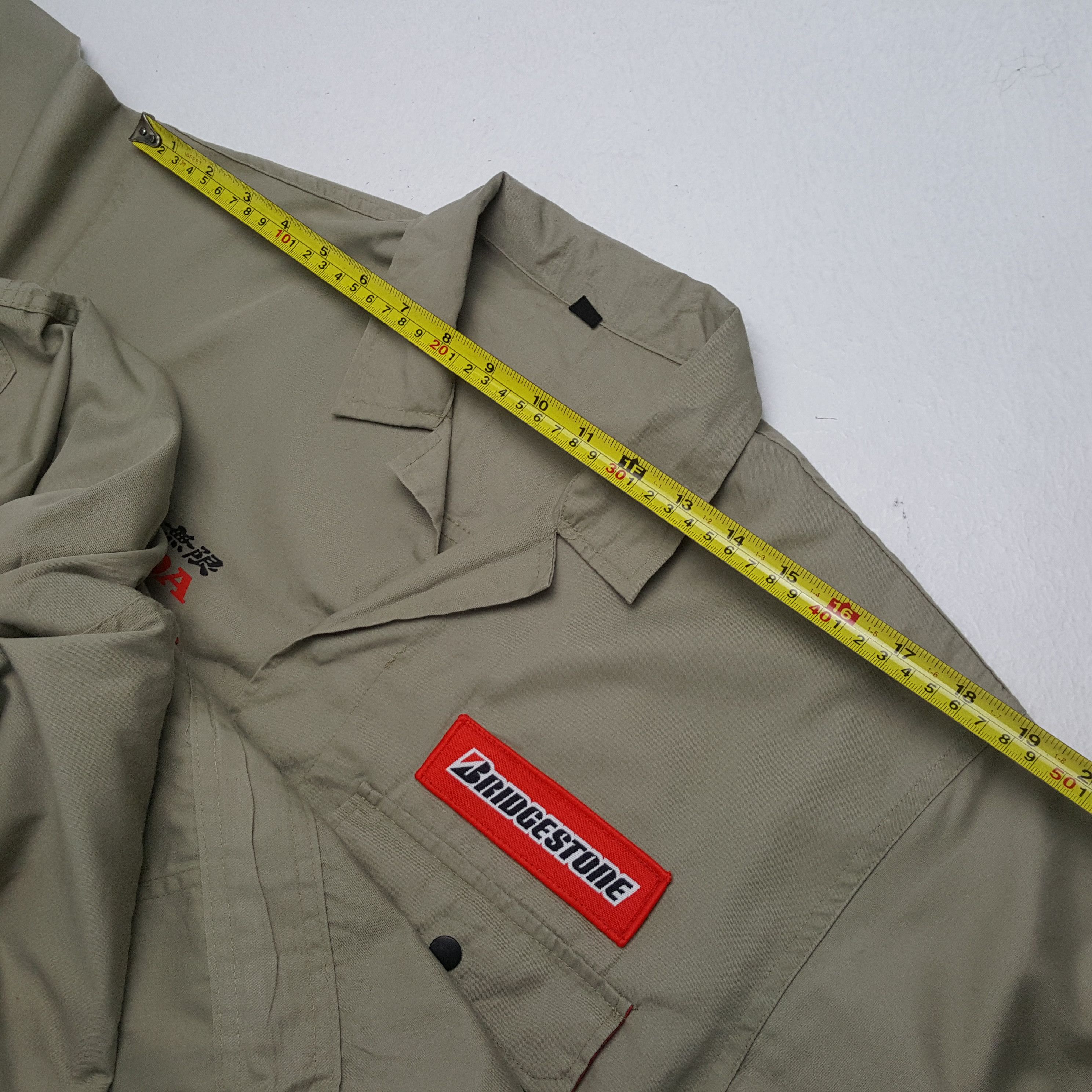 Vintage BRIDGESTONE X Custom Art MUGEN HONDA Coverall Jacket Size US M / EU 48-50 / 2 - 9 Thumbnail