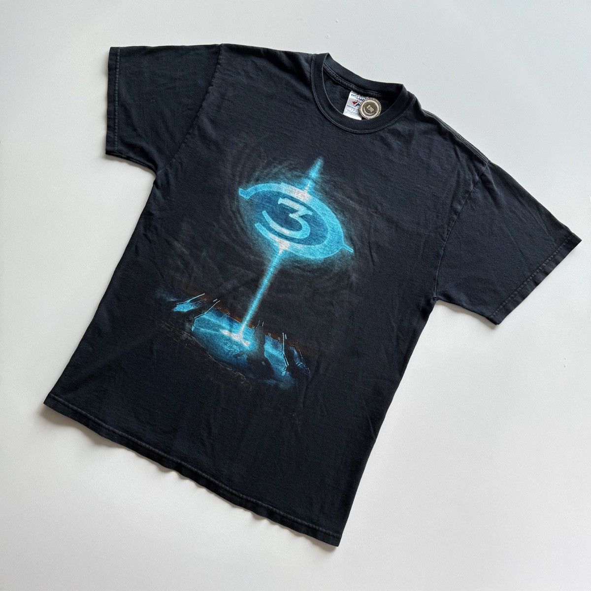 Vintage 2007 Vintage Halo 3 Logo Promo Tee Size US L / EU 52-54 / 3 - 2 Thumbnail