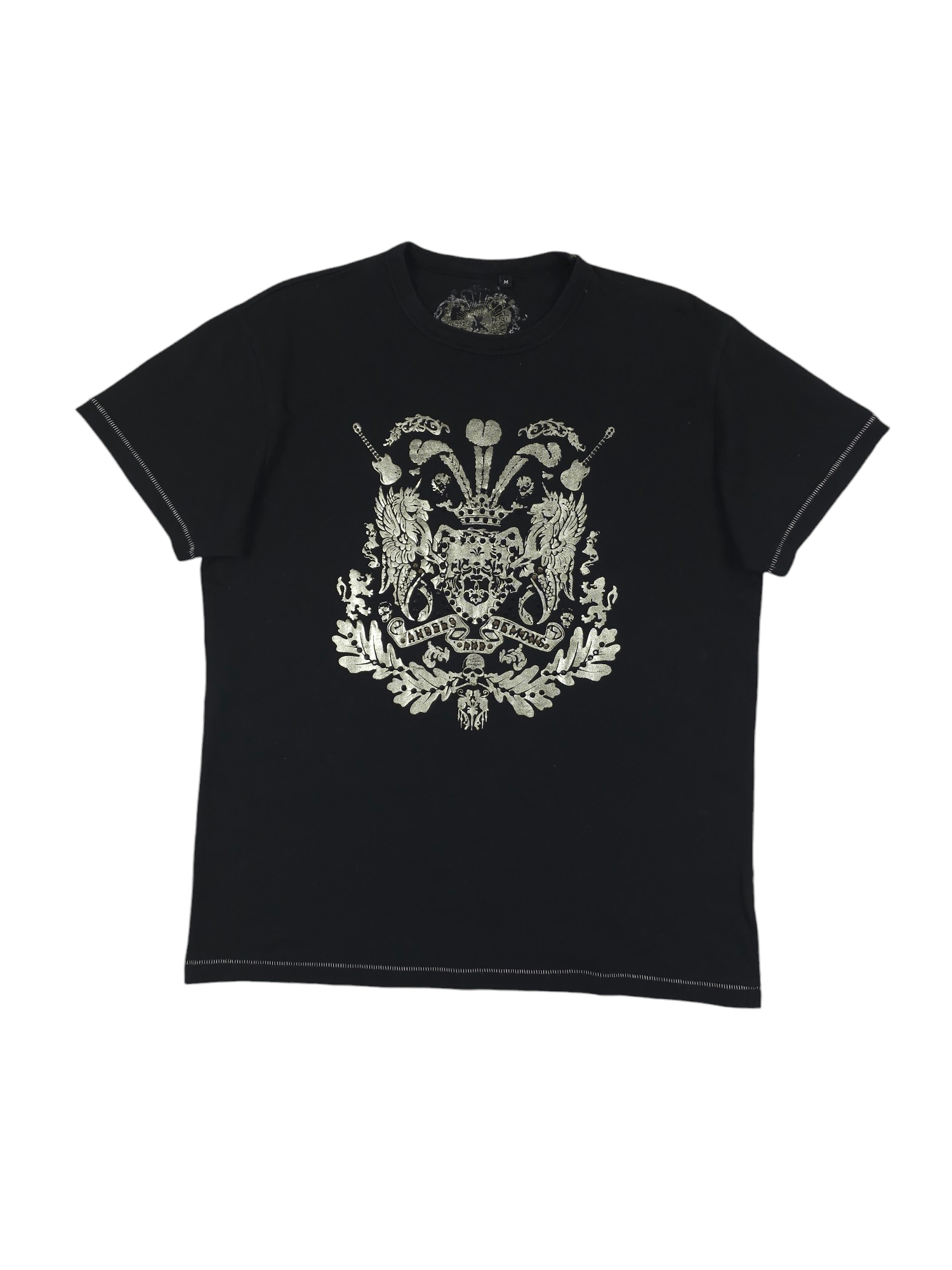 Band Tees 💎 90s USA Tribal Black T-shirt Tee Size S Japanese Y2K Size US S / EU 44-46 / 1 - 1 Thumbnail