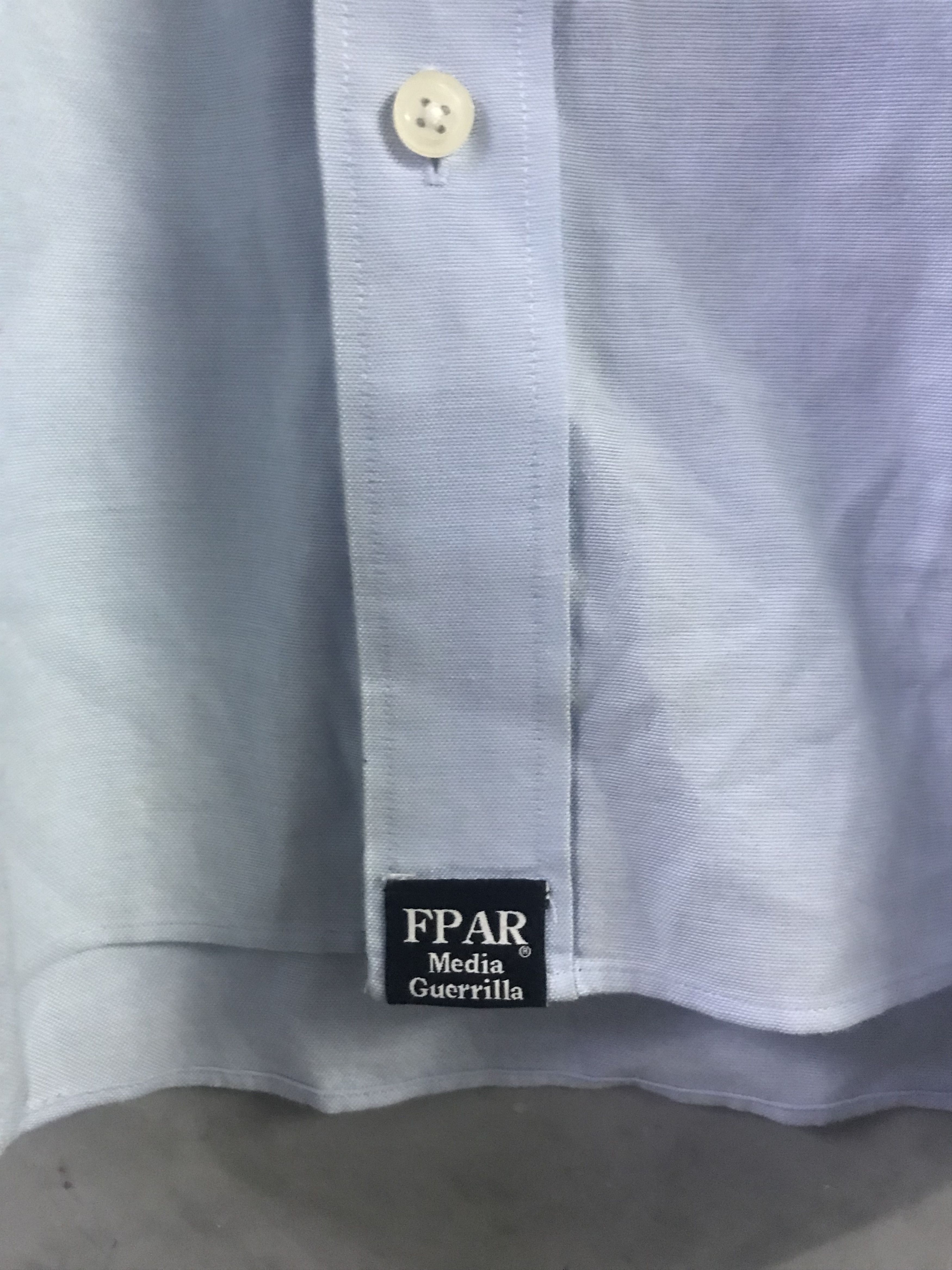 FPAR FPAR - Button Up Cotton Shirt Size US M / EU 48-50 / 2 - 5 Thumbnail