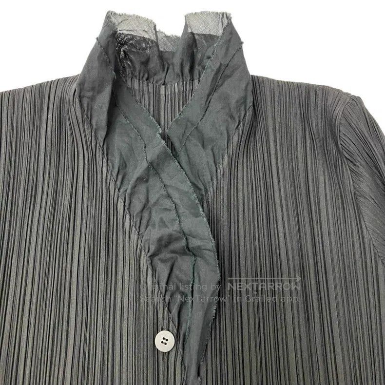 Issey Miyake Issey Miyake Main Line Shirt Jacket Size M / US 6-8 / IT 42-44 - 4 Thumbnail