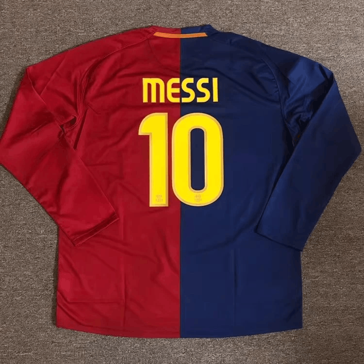 Other 2008 2009 Barcelona #10 Messi Jersey Size US XL / EU 56 / 4 - 1 Thumbnail