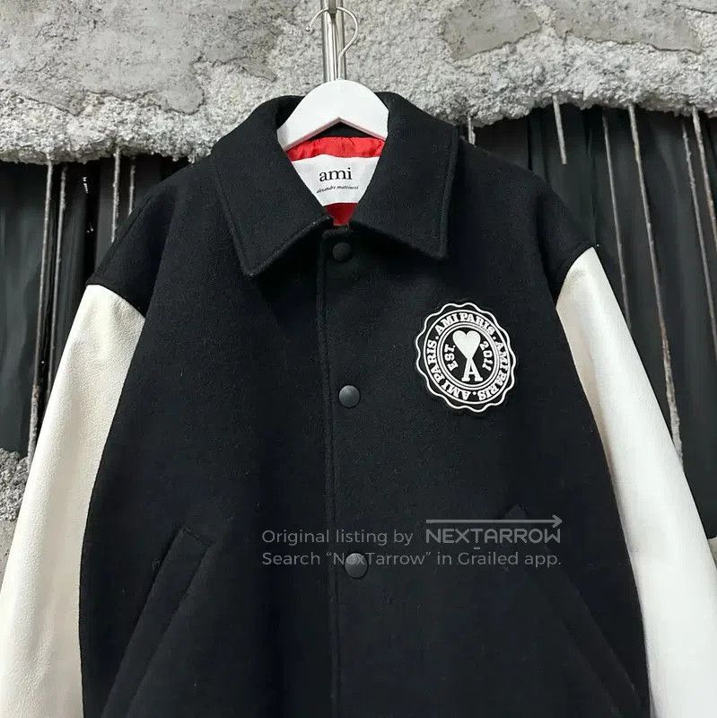 AMI AMI Color-blocked Winter Jacket for Men . Size US M / EU 48-50 / 2 - 3 Thumbnail