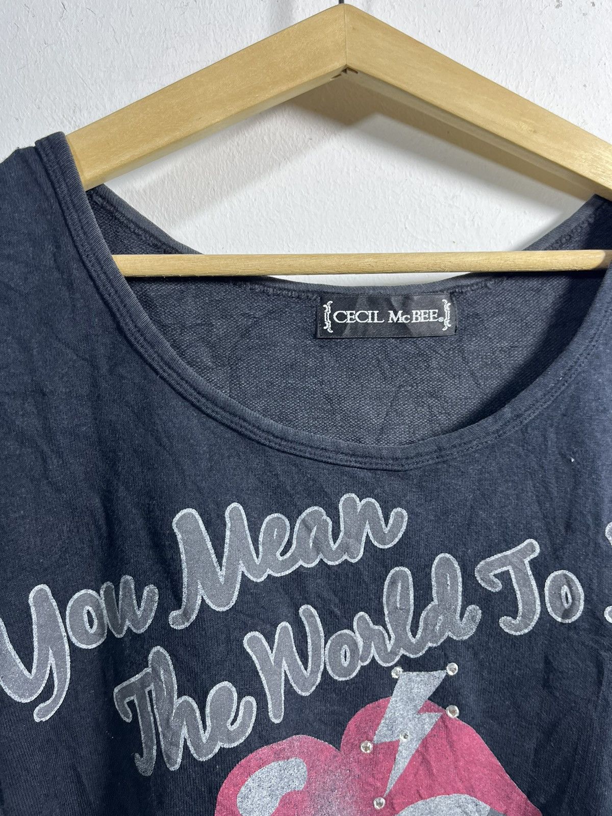 Japanese Brand 🔥 Rare Vintage Cecil McBee Tee | Y2K Japanese Streetwear Size M / US 6-8 / IT 42-44 - 2 Thumbnail