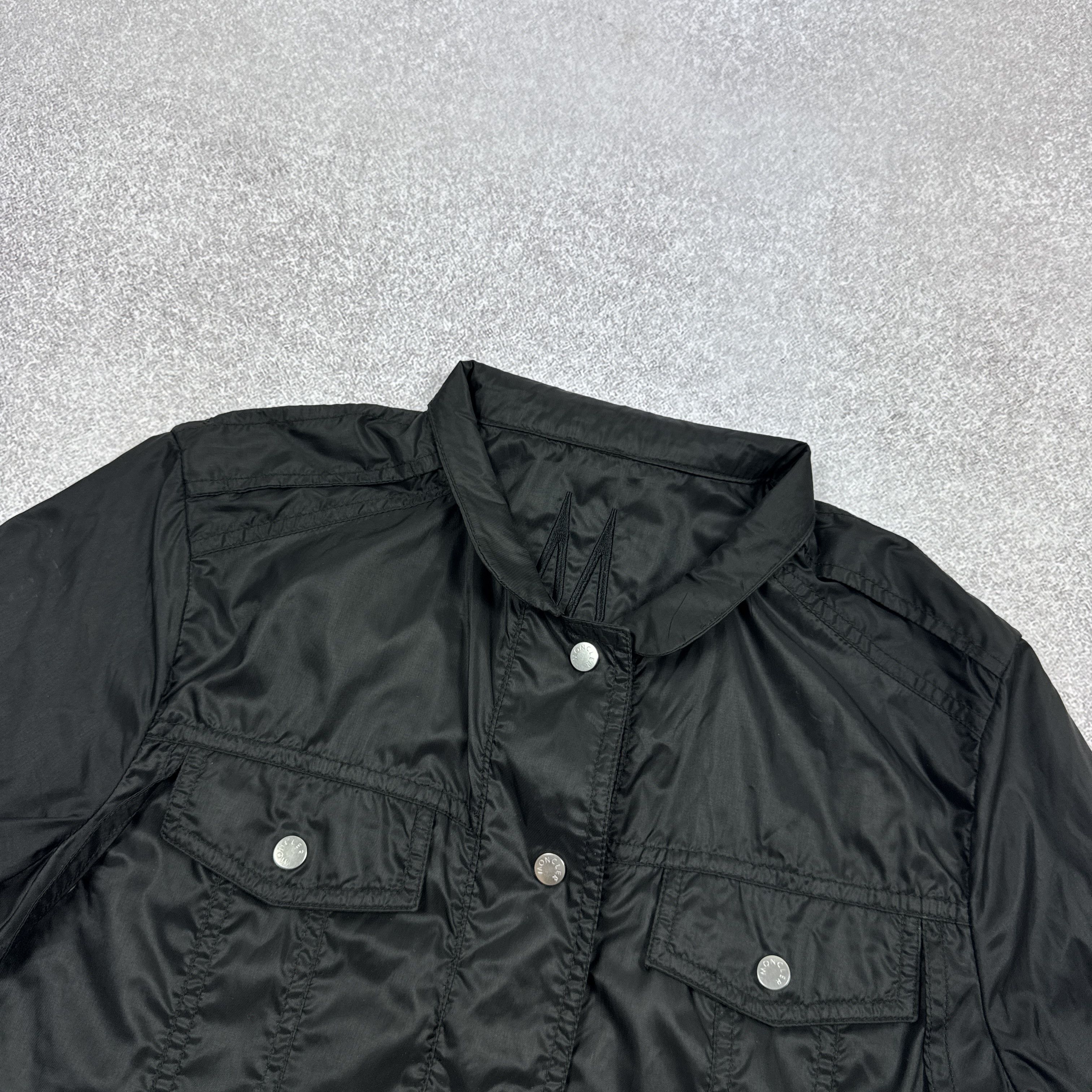 Moncler Women`s Moncler Z5E0084 Black Light Nylon Jacket Size 1 / S Size S / US 4 / IT 40 - 19 Thumbnail