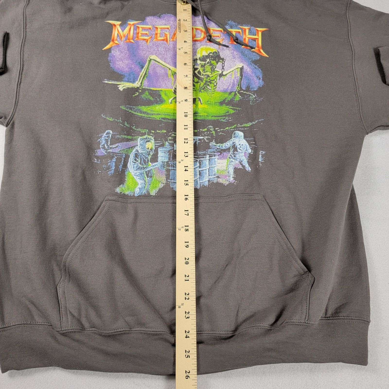 Megadeth Megadeth Black Hoodie Mens Size XL (678-679) Size US XL / EU 56 / 4 - 6 Thumbnail