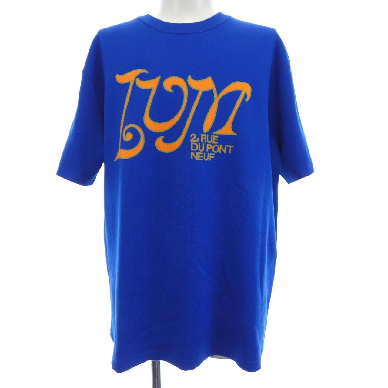 Louis Vuitton Louis Vuitton Louis Vuitton LVM Intercia Knit T Shirt Textile T-Shirts HKN15WZLW DUTY FREE for USA Size ONE SIZE - 1 Thumbnail