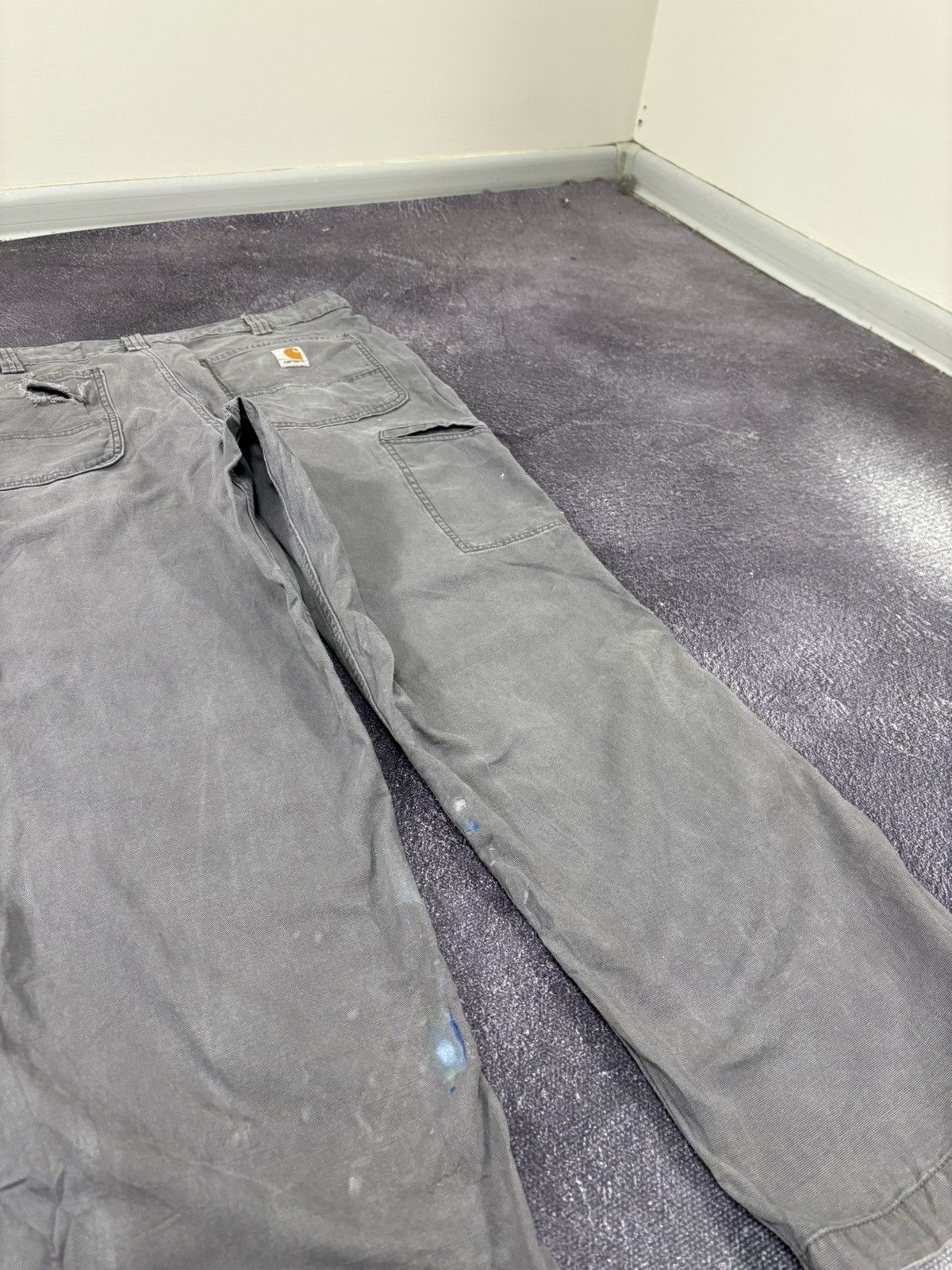Carhartt Vintage Carhartt Painted Work USA Hype Baggy Pants Jeans Size US 38 / EU 54 - 4 Thumbnail