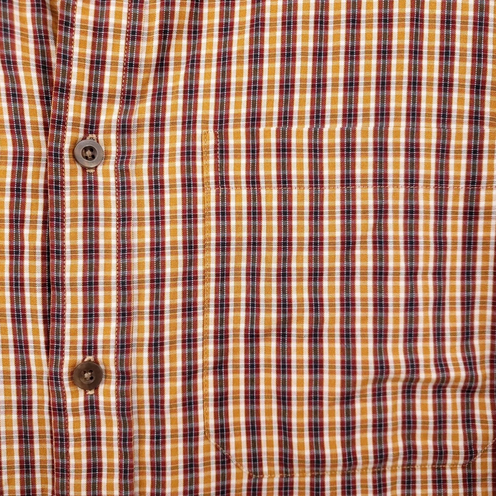 Vintage VINTAGE LL Bean Shirt Mens M Medium Hong Kong Button Up Orange Long Sleeve Size US M / EU 48-50 / 2 - 4 Thumbnail