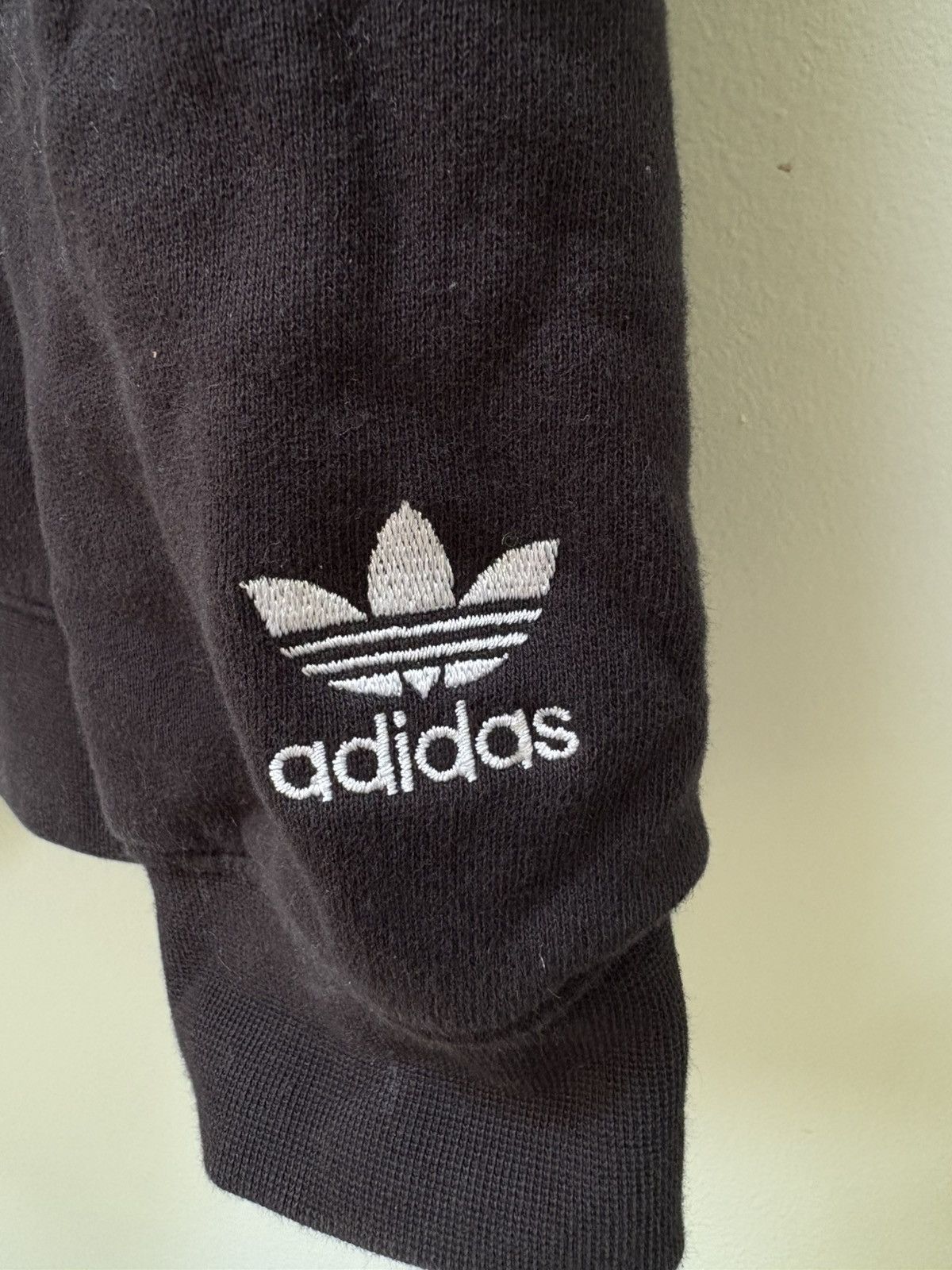 Adidas Black Adidas Hoodie Size US L / EU 52-54 / 3 - 3 Thumbnail