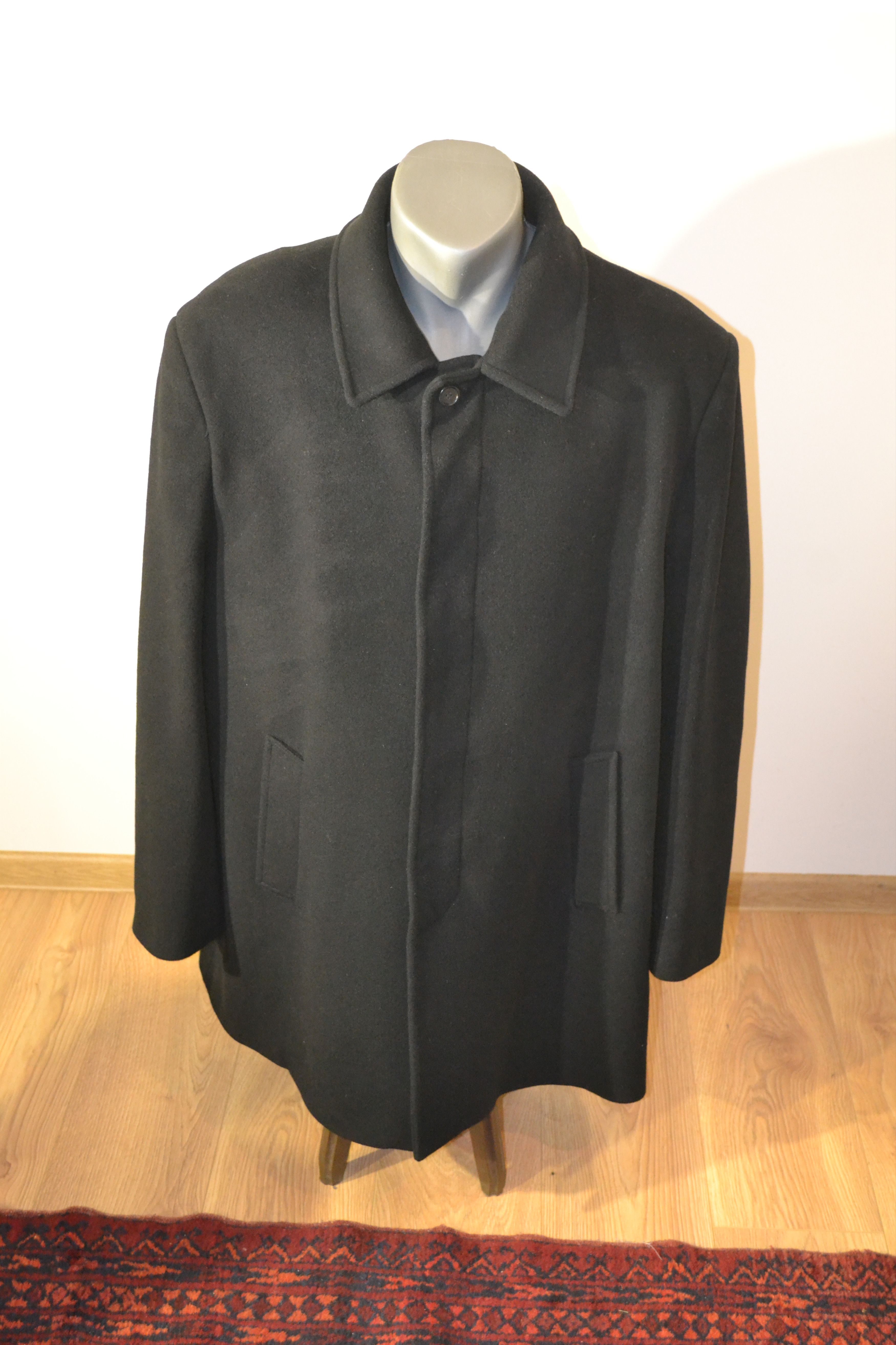 Other Vintage Marco Ricci Wool Cashmere Overcoat XXL Classic Coat Size US XXL / EU 58 / 5 - 2 Thumbnail