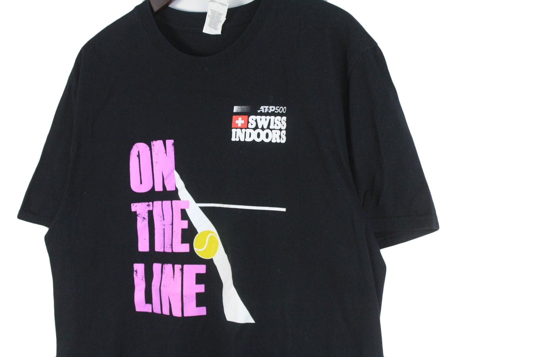 Other Swiss Indoors ATP 500 On The Line Tennis T-Shirt Size US XL / EU 56 / 4 - 3 Thumbnail