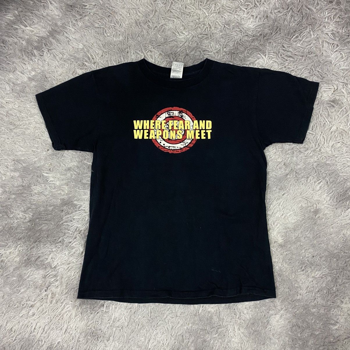 Band Tees Vintage Y2K hardcore punk band where fear and weapons meet Size US M / EU 48-50 / 2 - 1 Thumbnail