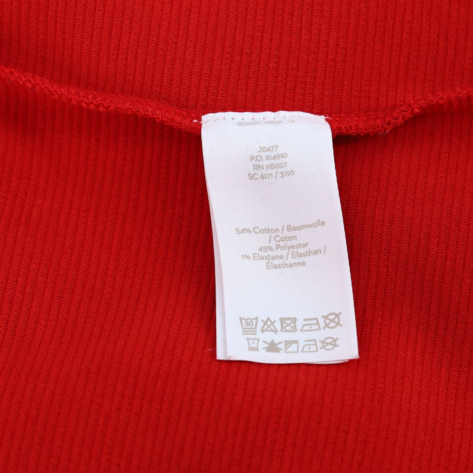 Boden Boden Women Red Ribbed Colorblock A-line Mini Dress Size 4L Size S / US 4 / IT 40 - 7 Thumbnail